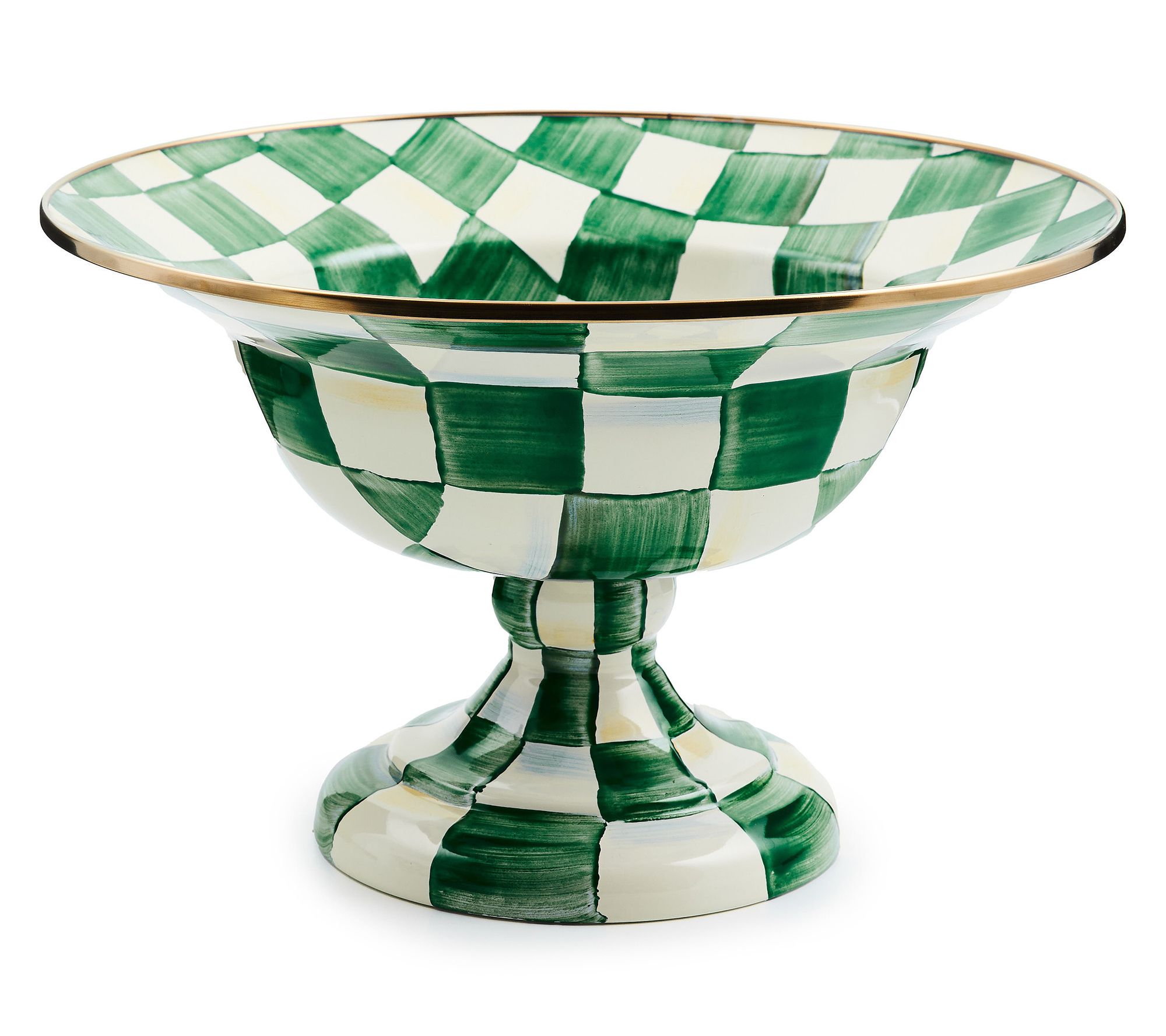 MacKenzie- Childs 5 Cup Large Compote Serving Bowl
