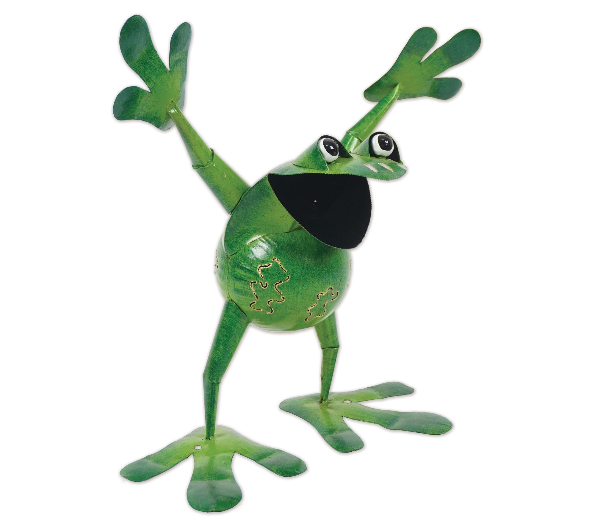 Sunset Vista Designs "Jumper", Frog Sculpture