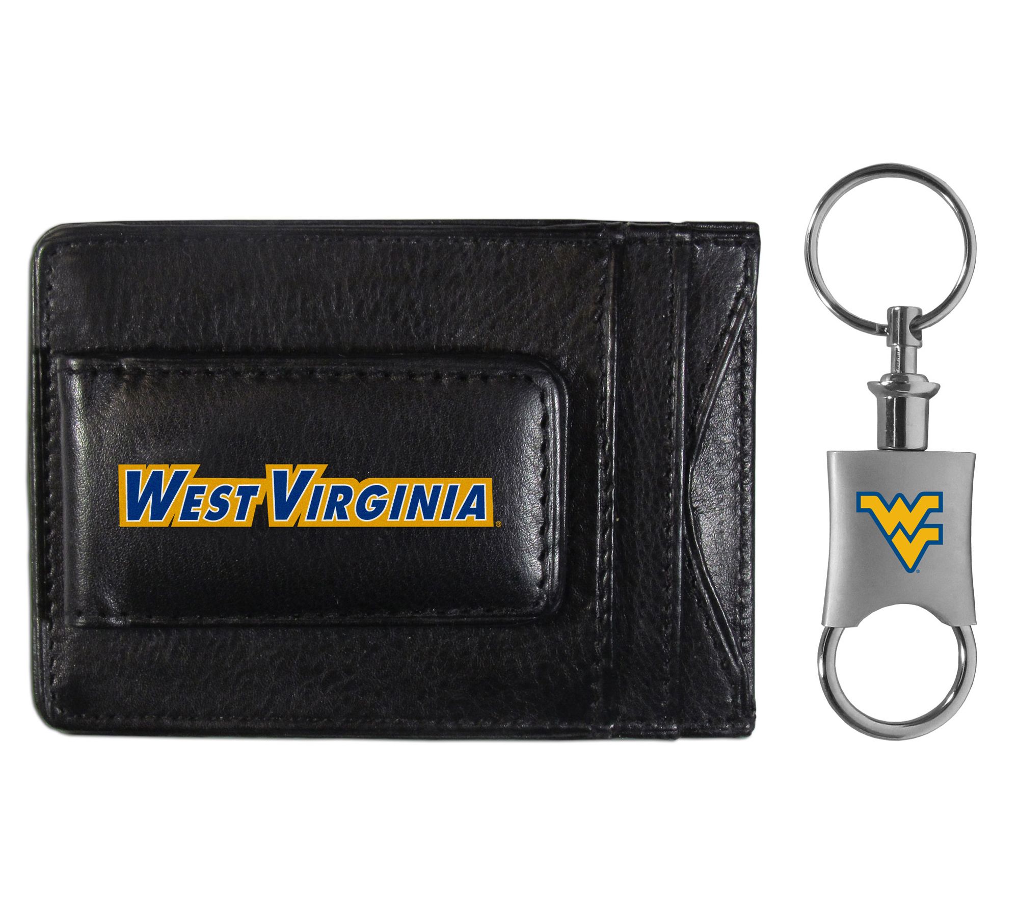 Siskiyou Sports College Leather Cash Cardholder& Valet Key