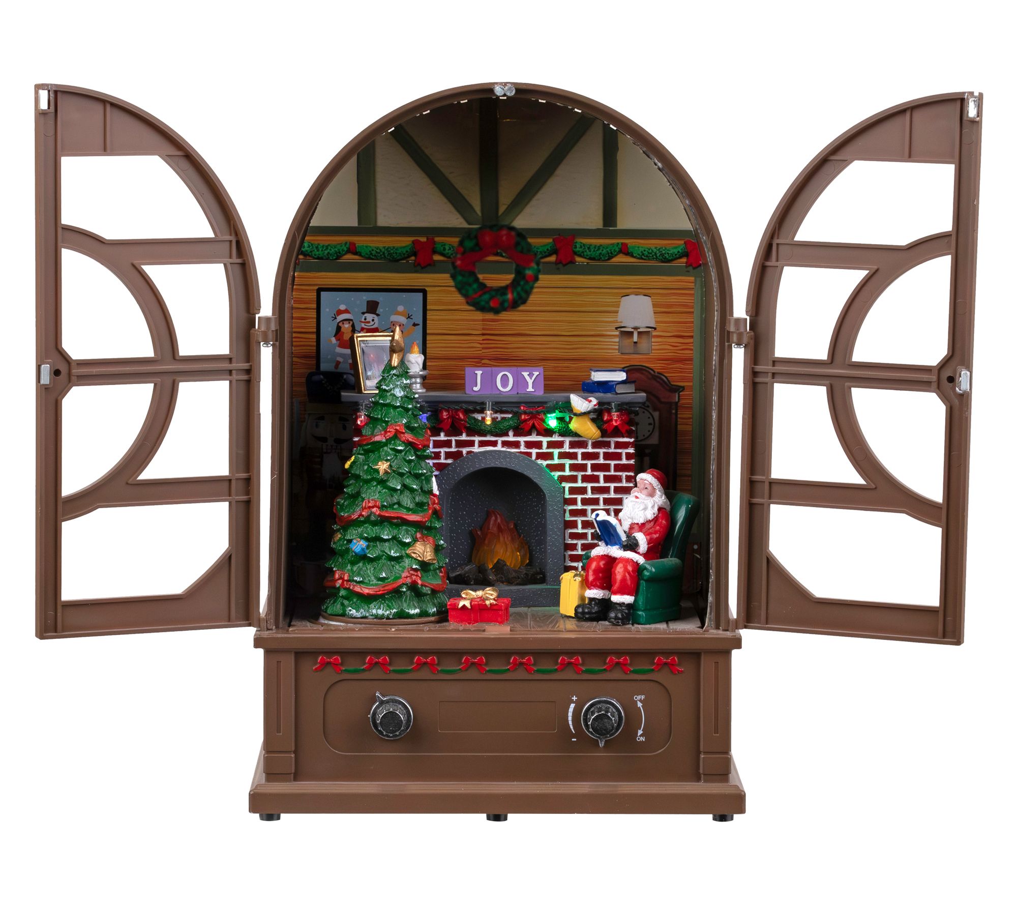 Northlight 12.5" LED Retro Radio Christmas Decoation