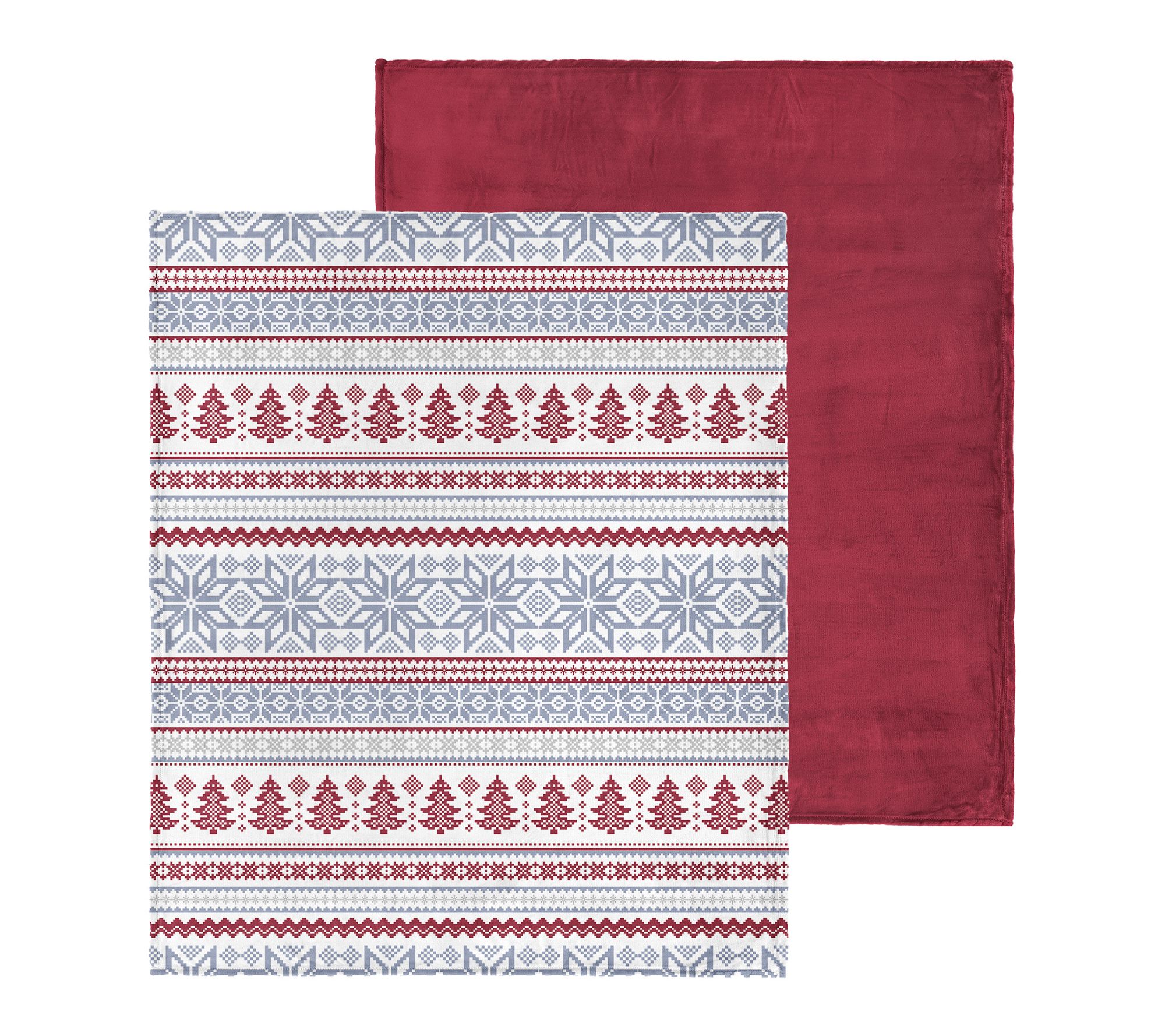 Warmwell Heat-Sustaining Set of (2) 60x70 Plush Throws