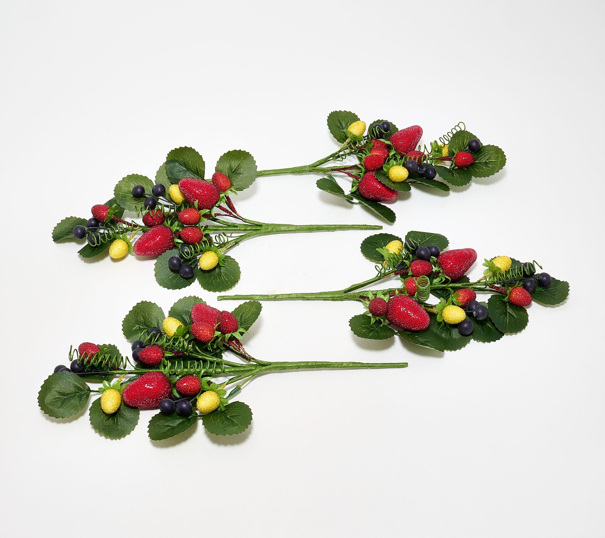 Set of 4 Fruit Picks by Valerie