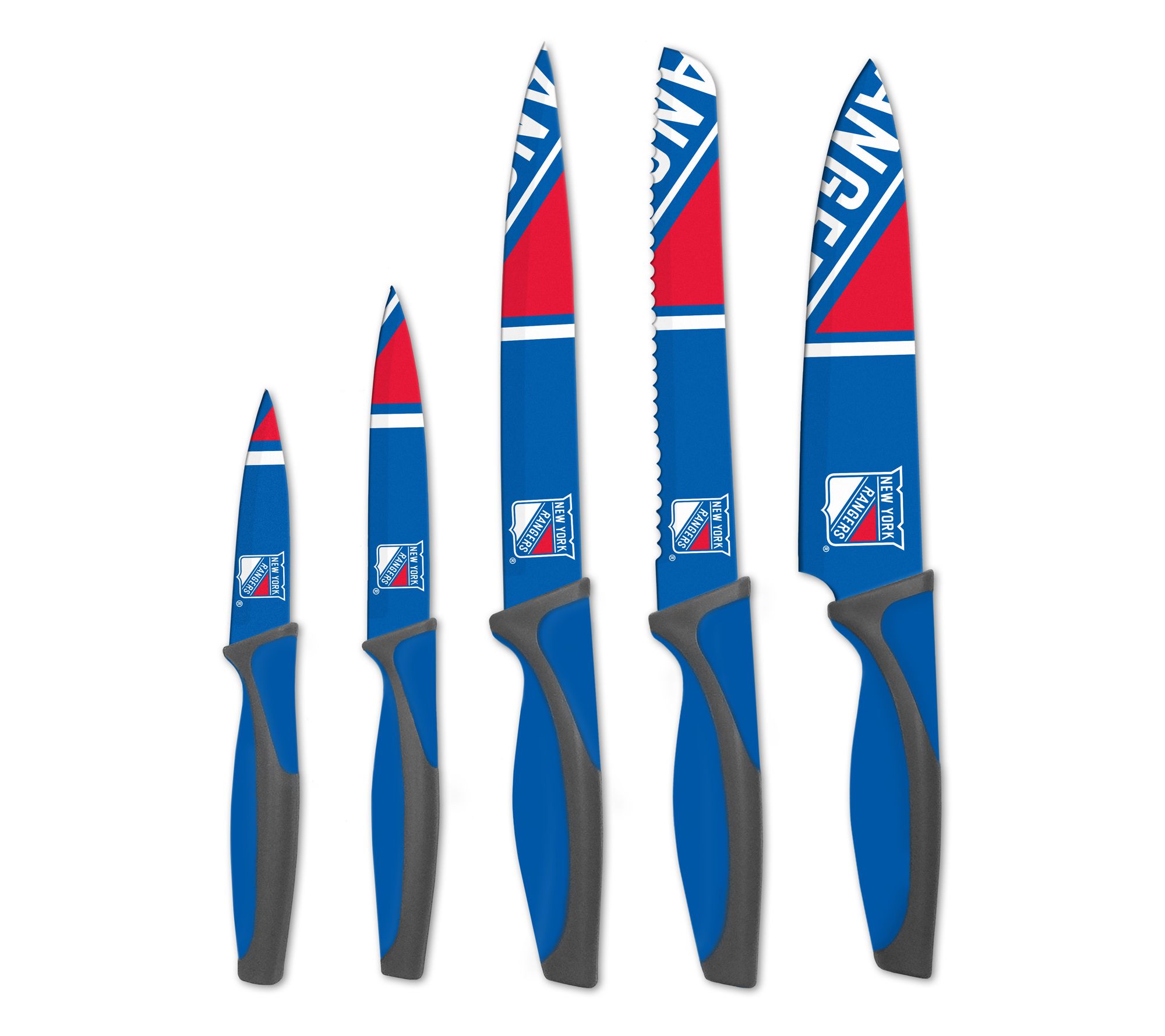 Inglasco, Inc. NHL 5-Piece Kitchen Knife Set