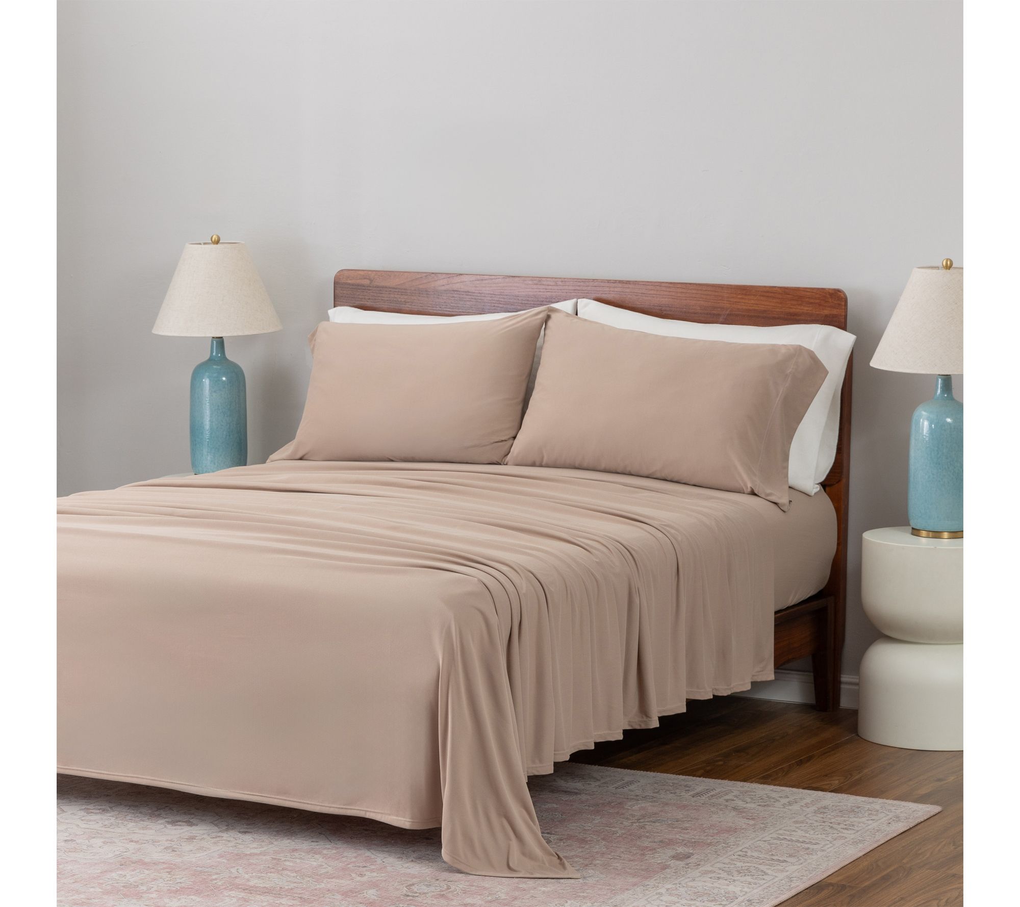 "As Is" Berkshire Comfort Knit 4-Piece Sheet Set