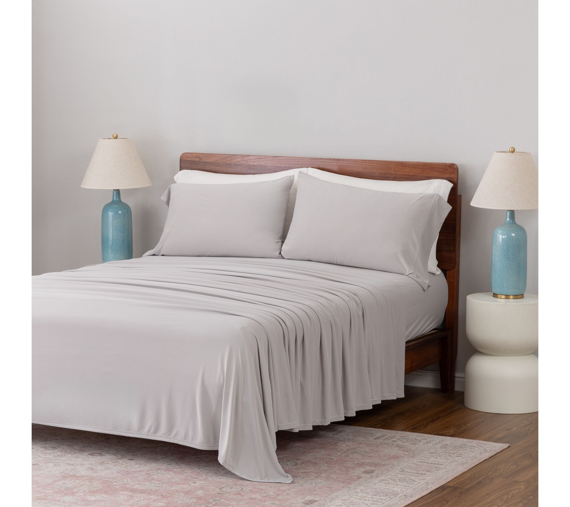 "As Is" Berkshire Comfort Knit 4-Piece Sheet Set