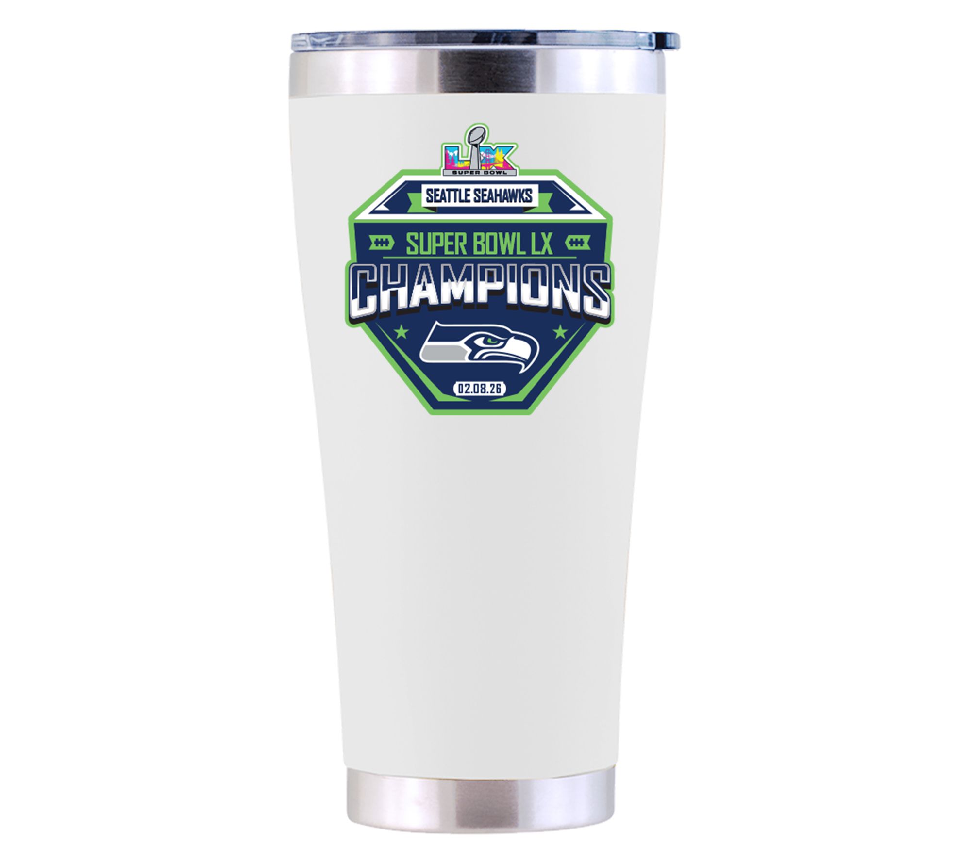 Memory Company Super Bowl Champions 30oz Tumbler Seahawks