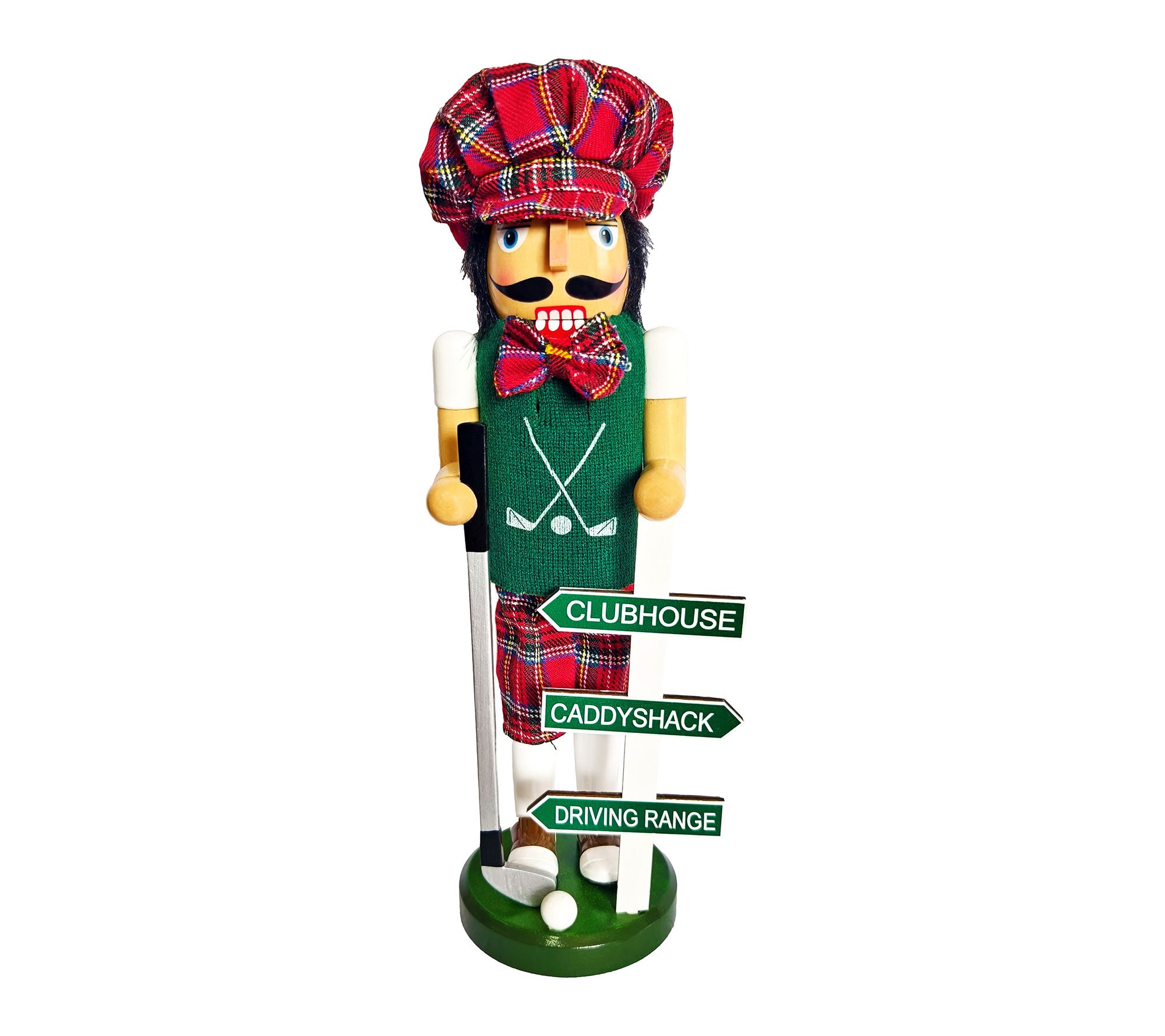 Santa's Workshop 14" Sportie Nutcracker