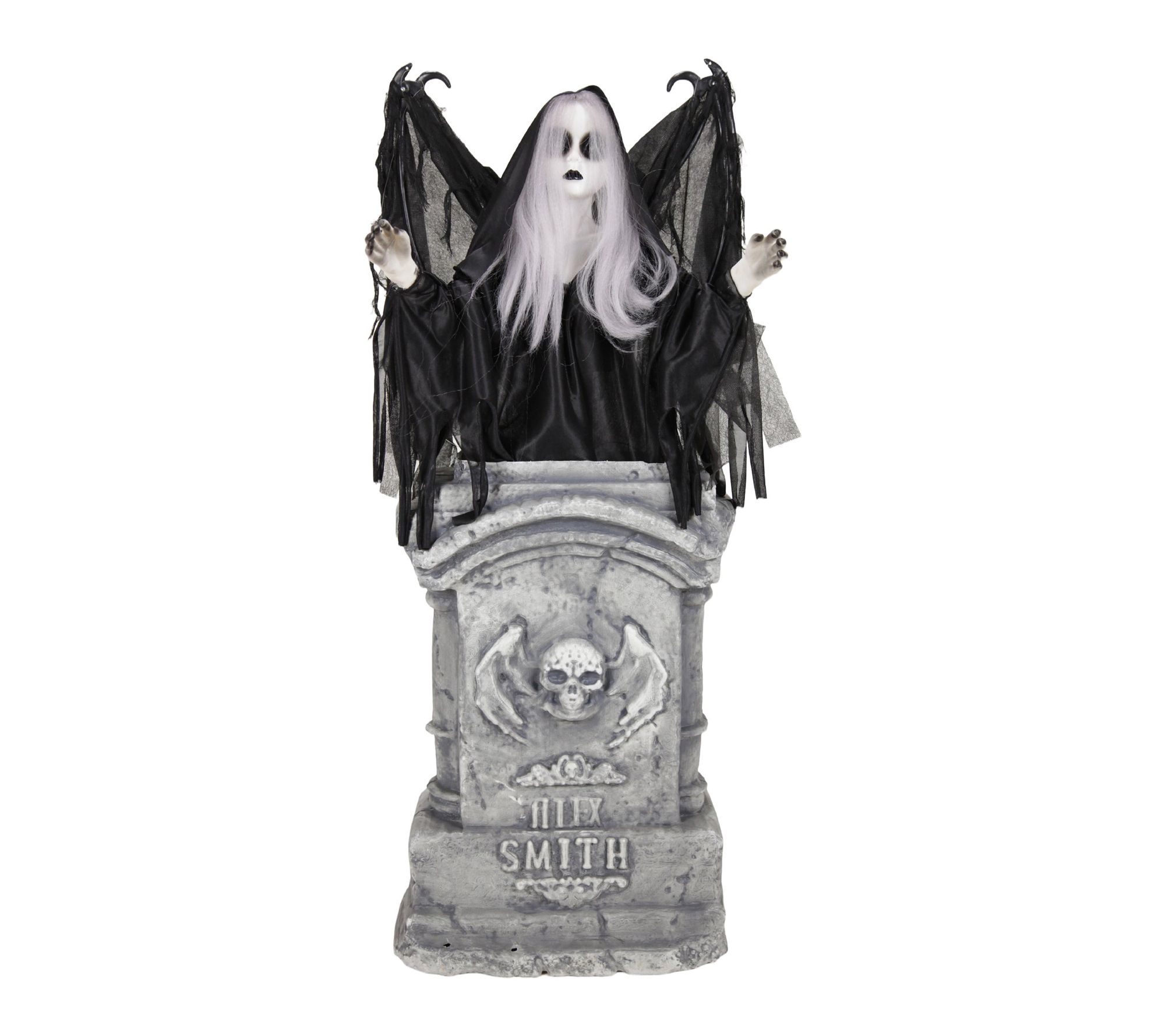 Haunted Hill Farm 3.1-Ft Girl Rising from Tombstone Animatronic