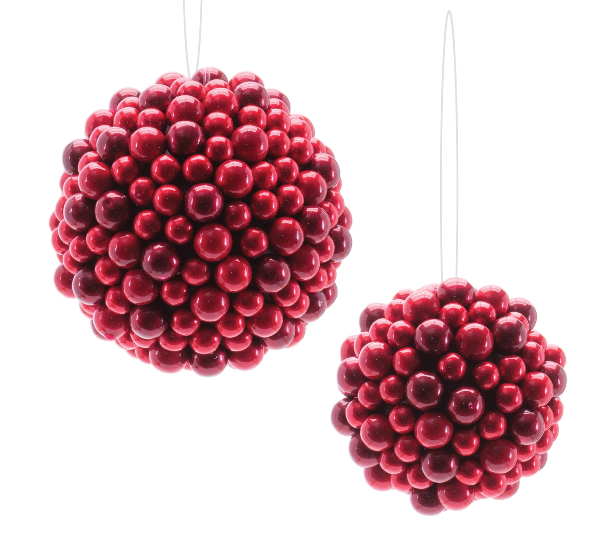 Melrose Foam Ball Ornaments (Set of 2)