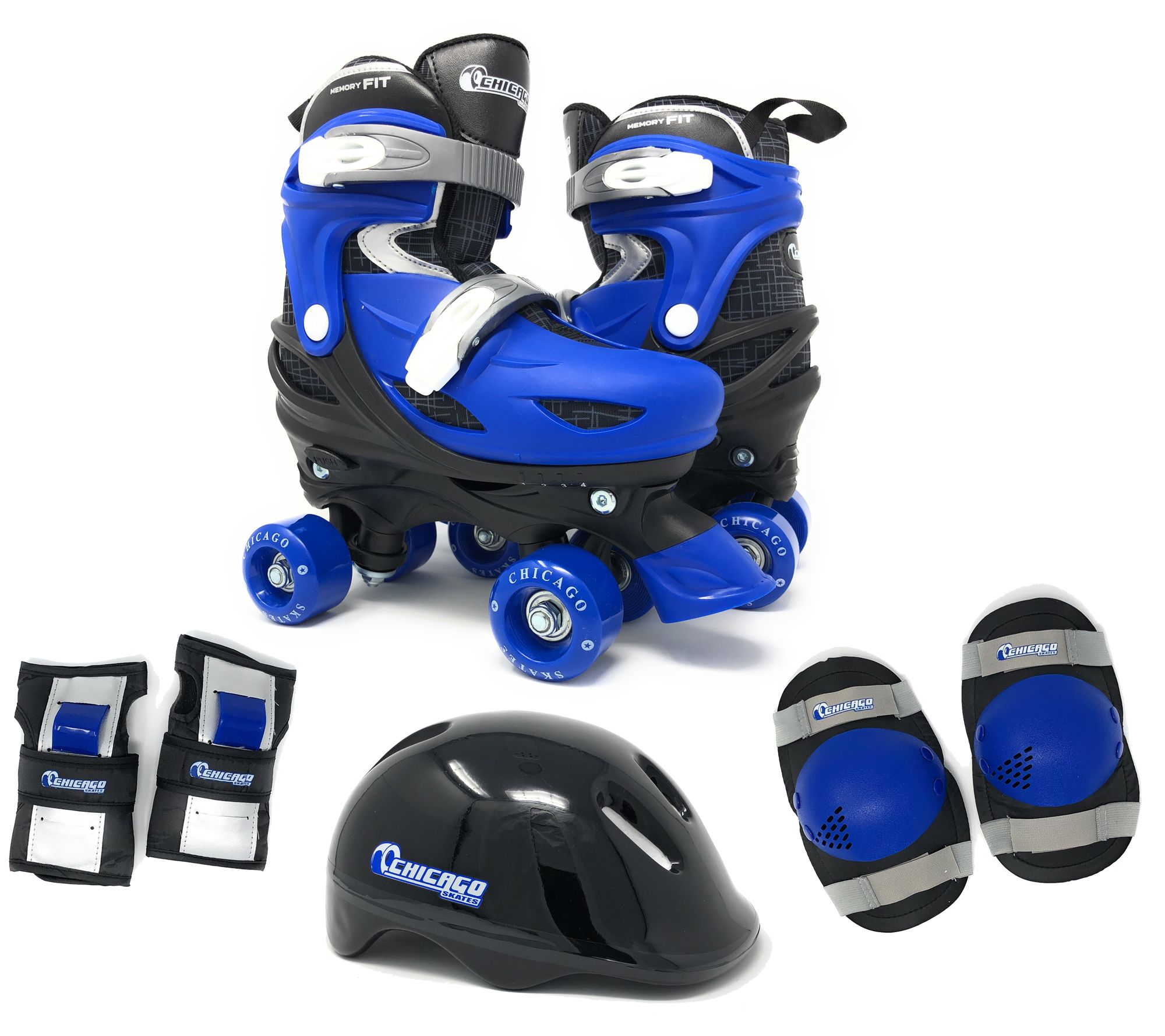 Chicago Adjustable Quad Roller Skates Set