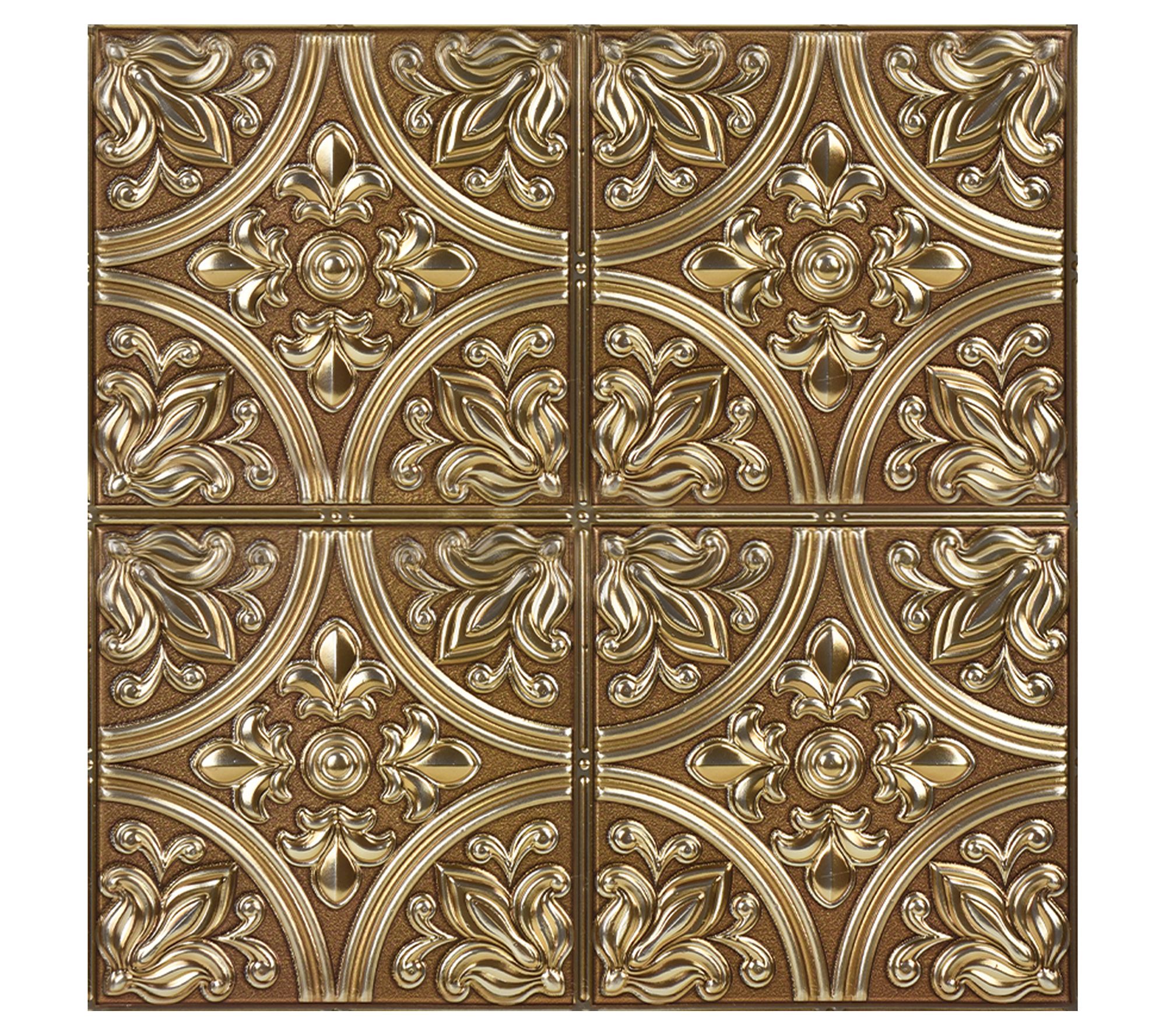 Chelsea Bronze Peel & Stick Tin Tiles