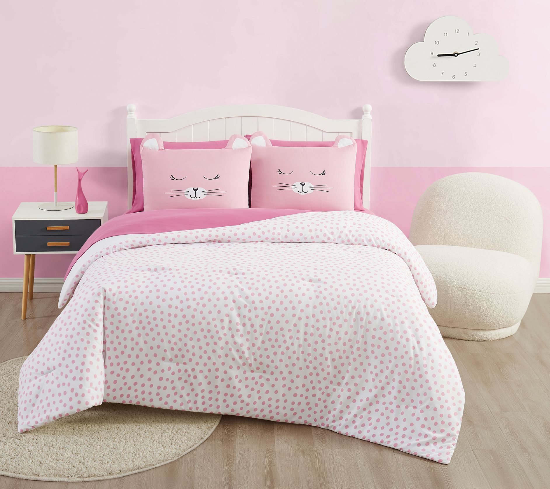 My World Cat Nap 7-Piece Queen Bed in a Bag