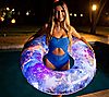 PoolCandy Illuminated Large 42" Galaxy  LED Pool Tube, 3 of 5