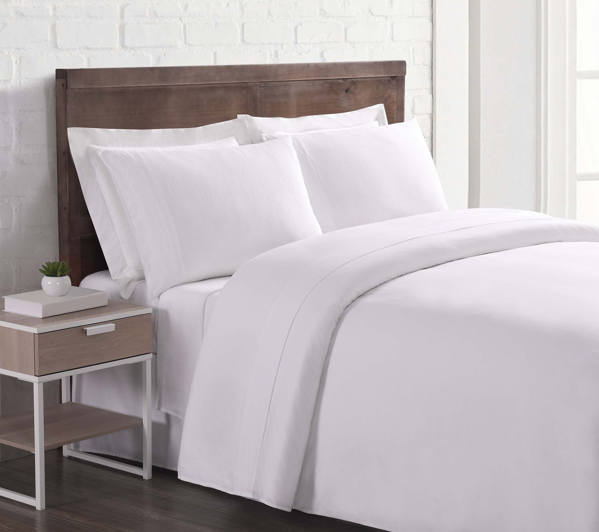 Brooklyn Loom Flax Linen Queen Sheet Set