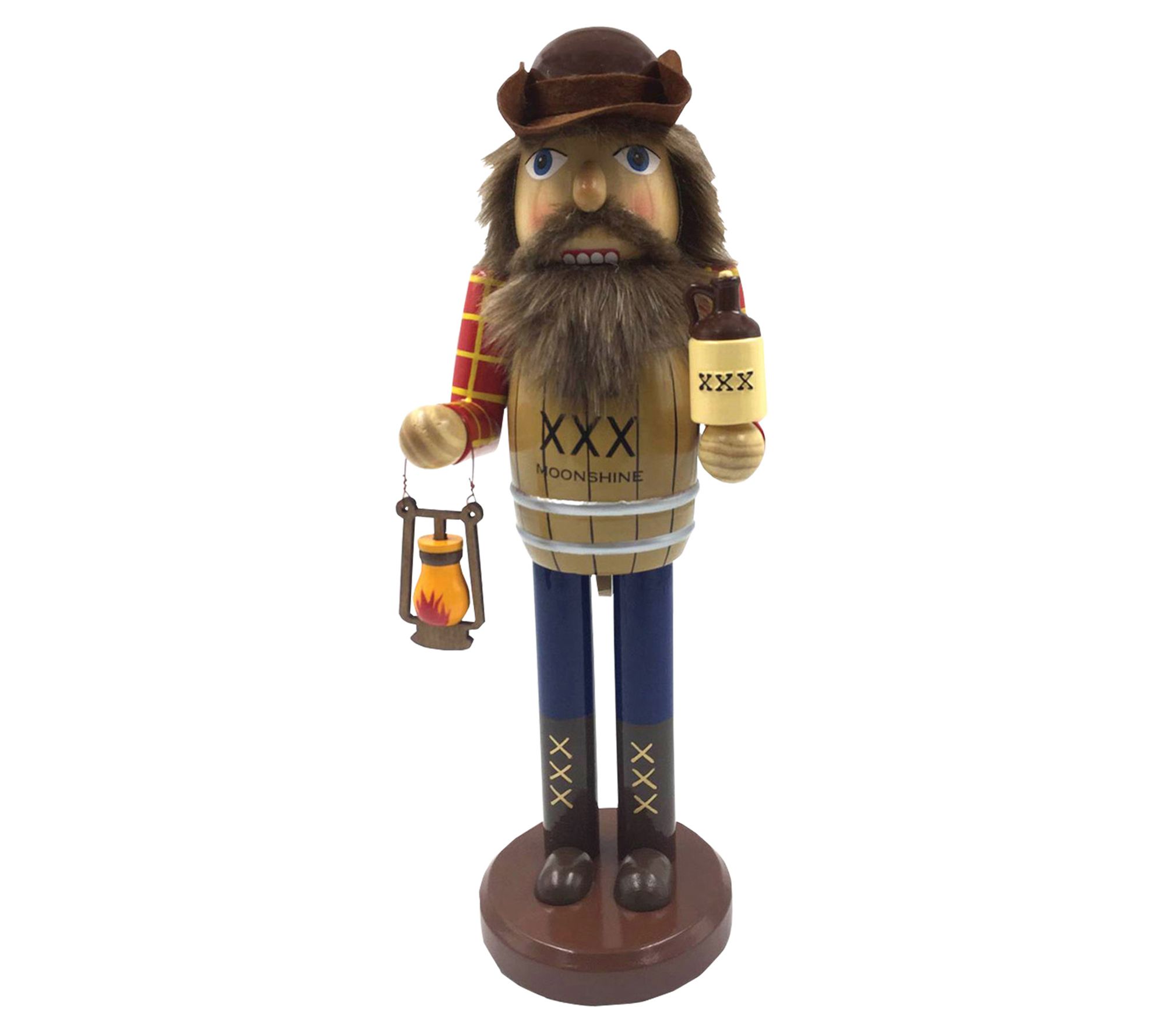 14" Moonshiner At Night Nutcracker by Santa's Workshop