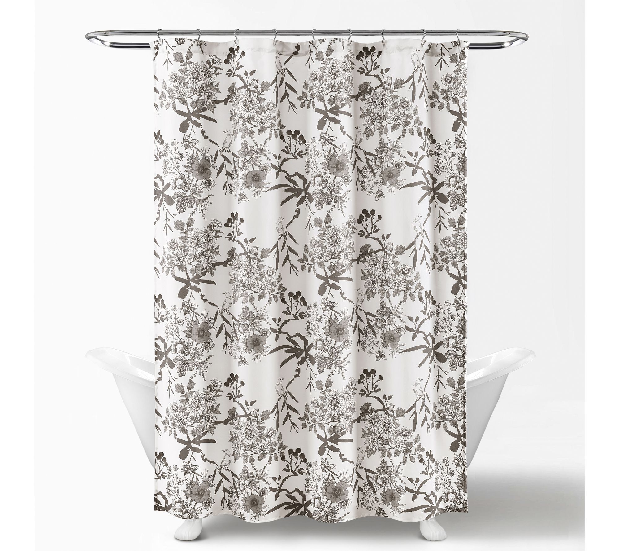 Botanical Garden 72"x72" Shower Curtain by LushDecor