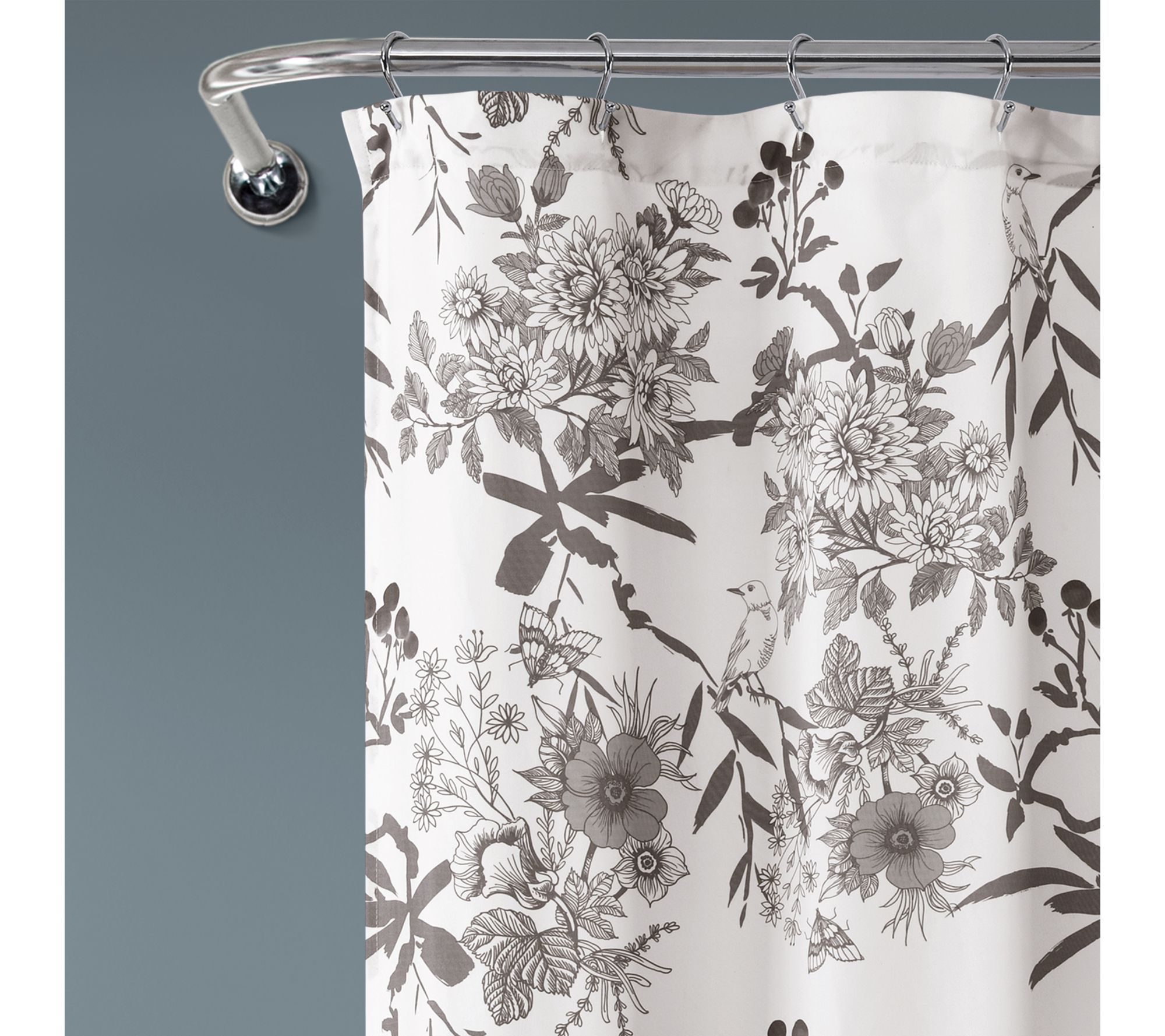 Botanical Garden 72"x72" Shower Curtain by LushDecor
