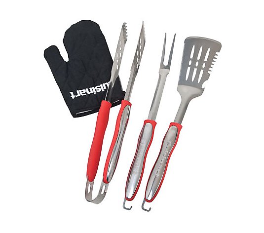 Cuisinart 3-Piece Grilling Tool Set with GrillGlove