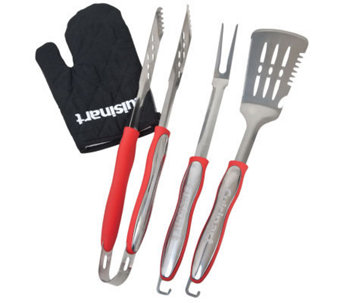 Cuisinart 3-Piece Grilling Tool Set with Grill Glove - H367010