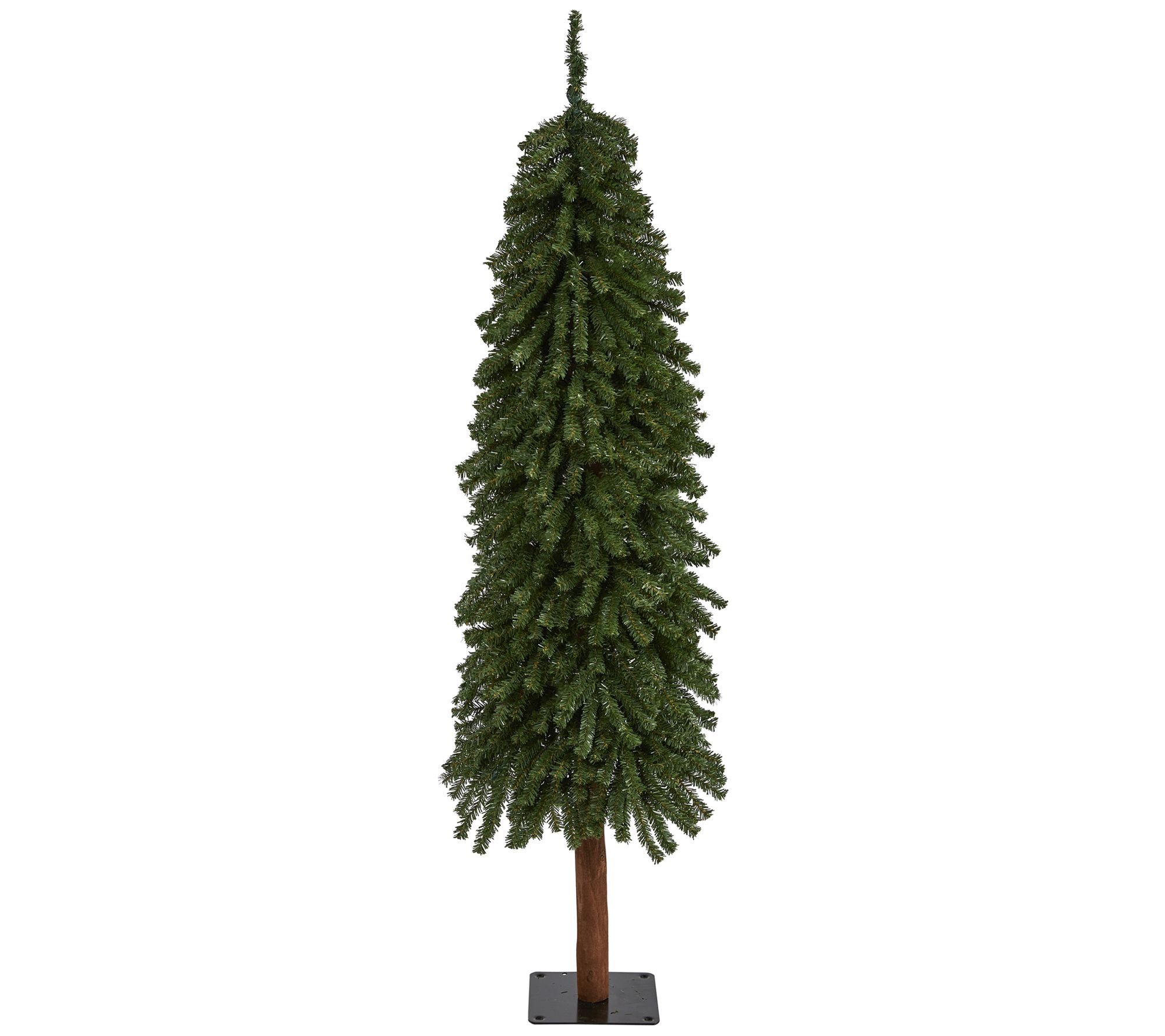 5' Grand Christmas Tree on Natural Trunk by Nearly Natural