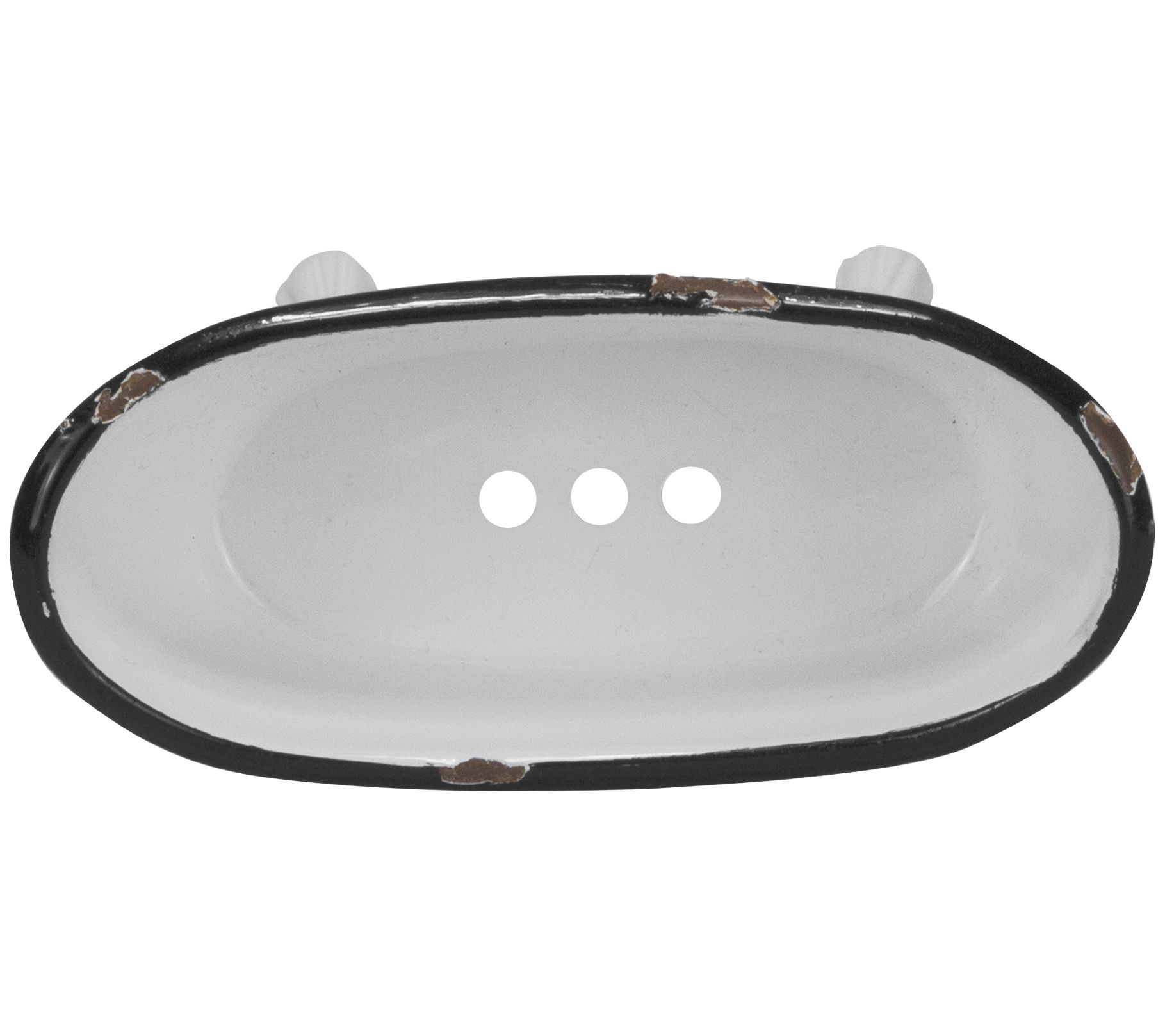 Foreside Home & Garden Mini Enamel Bathtub SoapDish