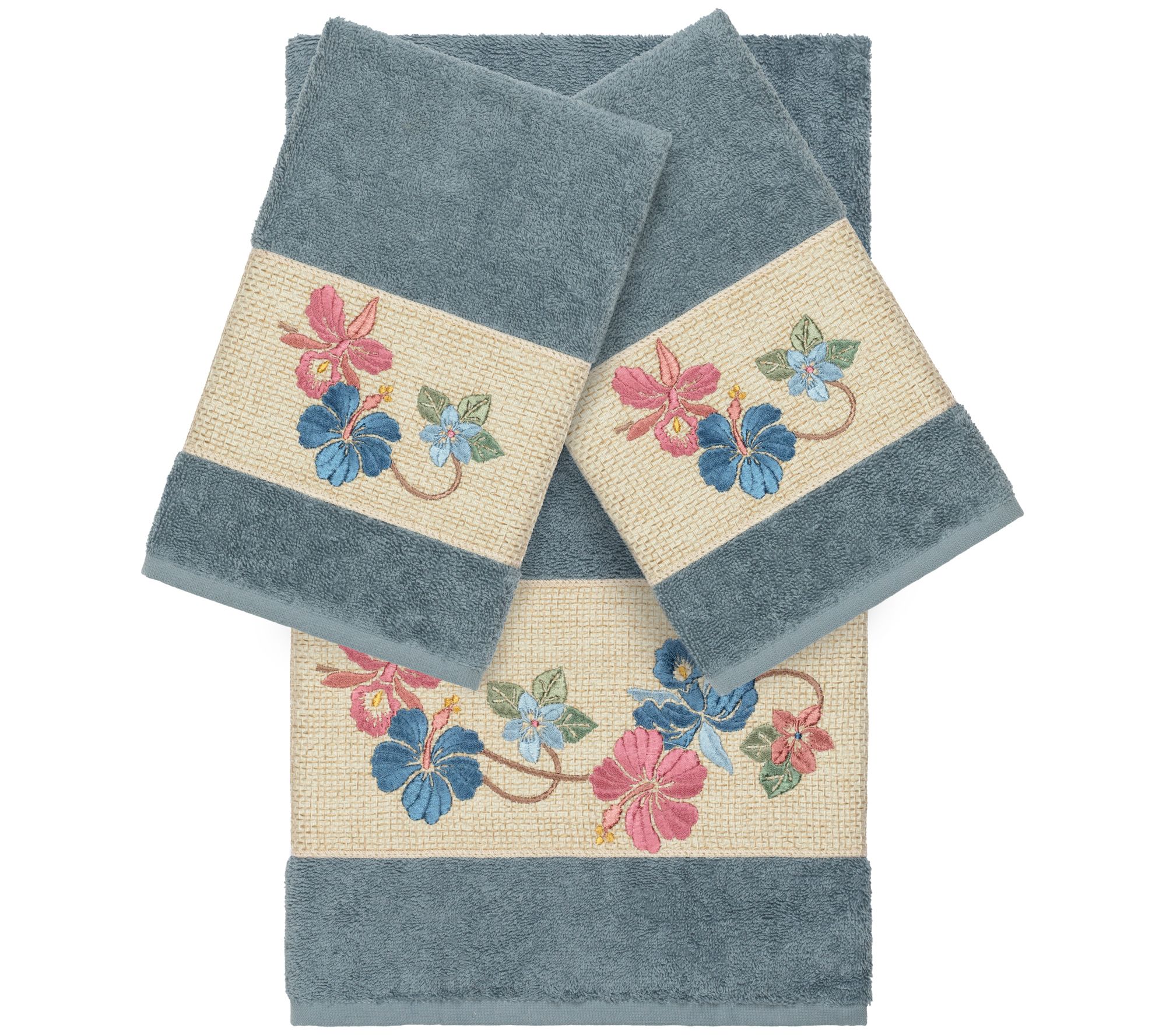 Linum Home Textiles Caroline 3PC Towel Set