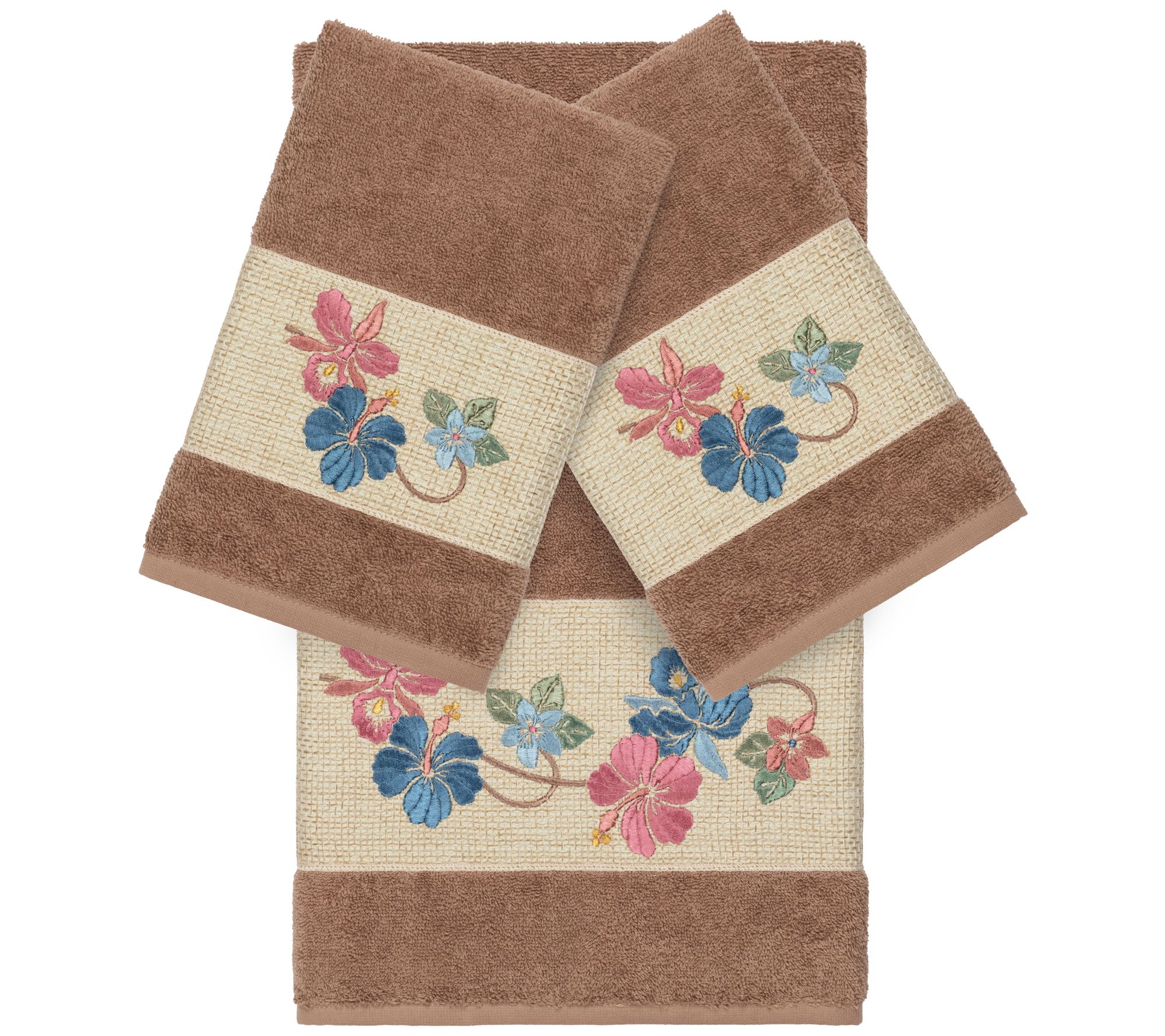 Linum Home Textiles Caroline 3PC Towel Set