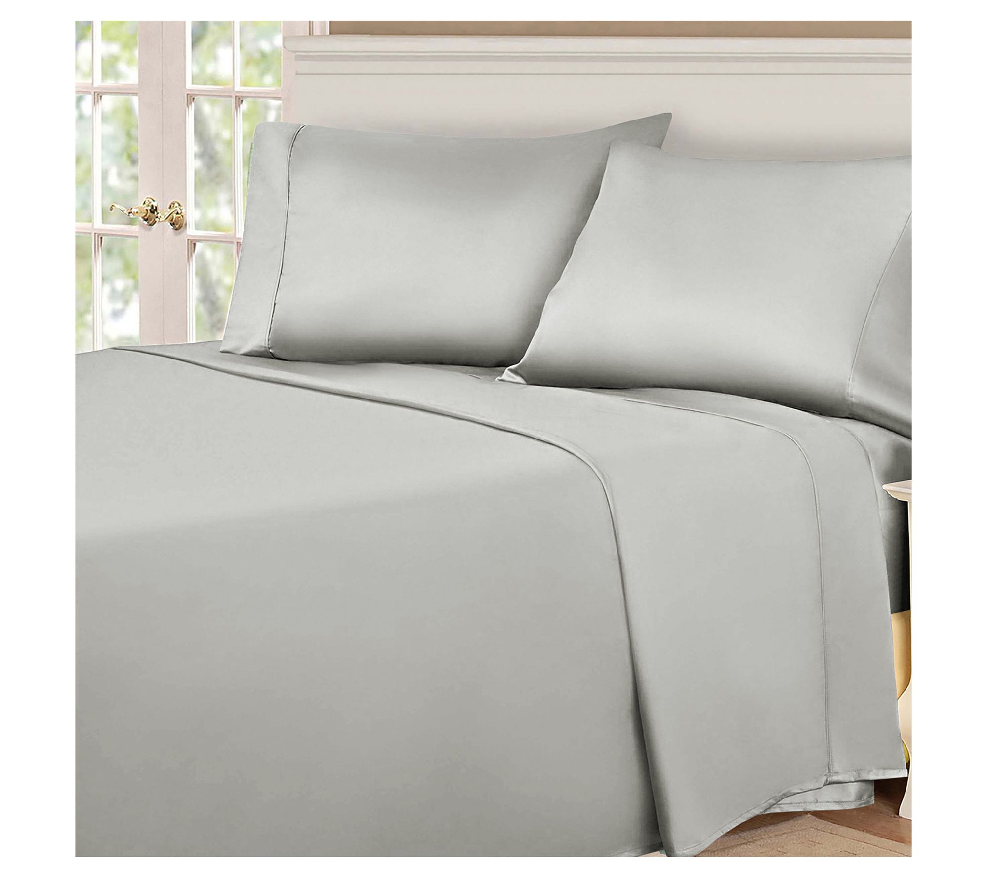 Superior 530-TC Solid Egyptian Cotton Sheets, T win XL