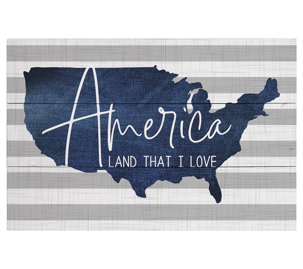 Sincere Surroundings 16" Land I Love Rustic Palet