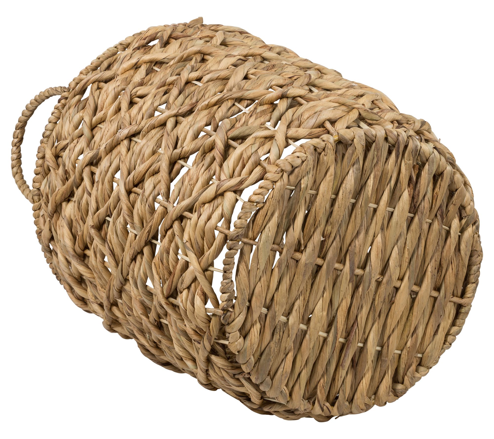 Honey-Can-Do Natural Wicker Multi-Purpose Baskets with Dividers (Set of 2)