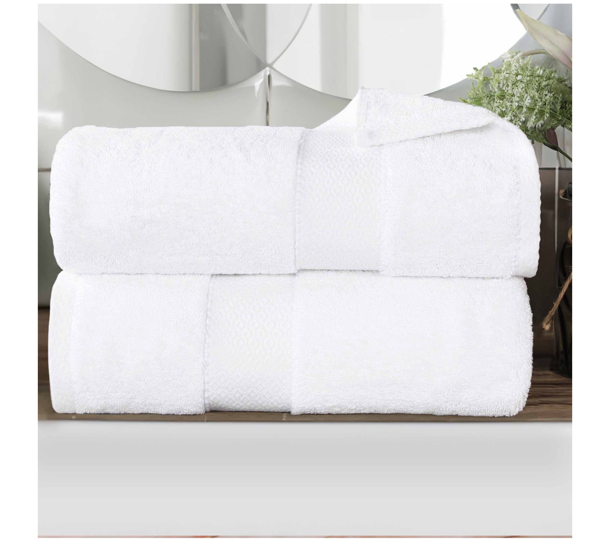 Superior Niles Egyptian Giza Cotton Ultra-Plush2PC Bath Sheet