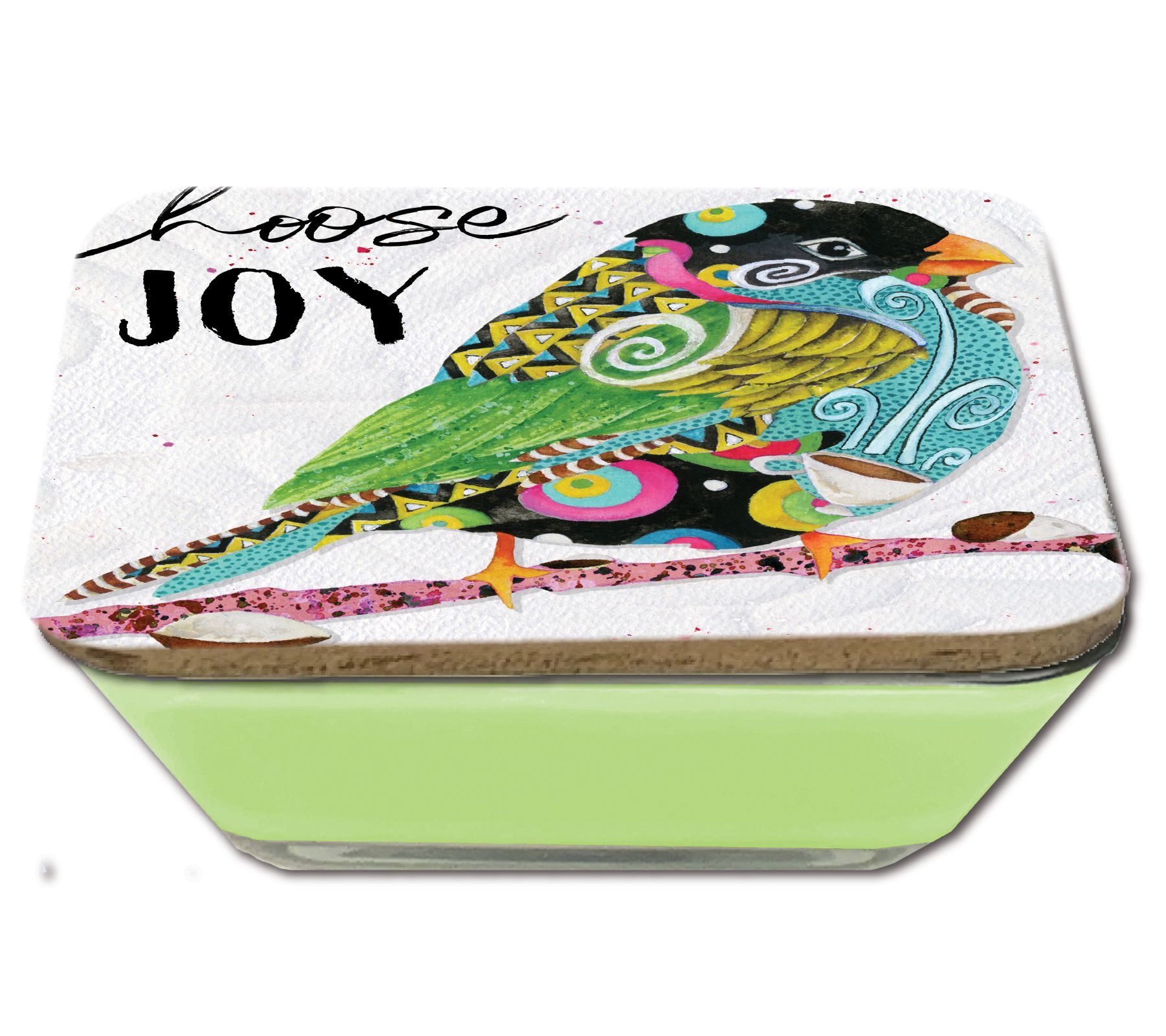 Courtside Market Choose Joy Soy Wax Candle & Artboard