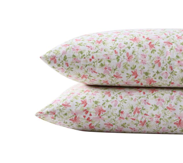 Laura Ashley Norella - Pink Standard Sham Pillowcase