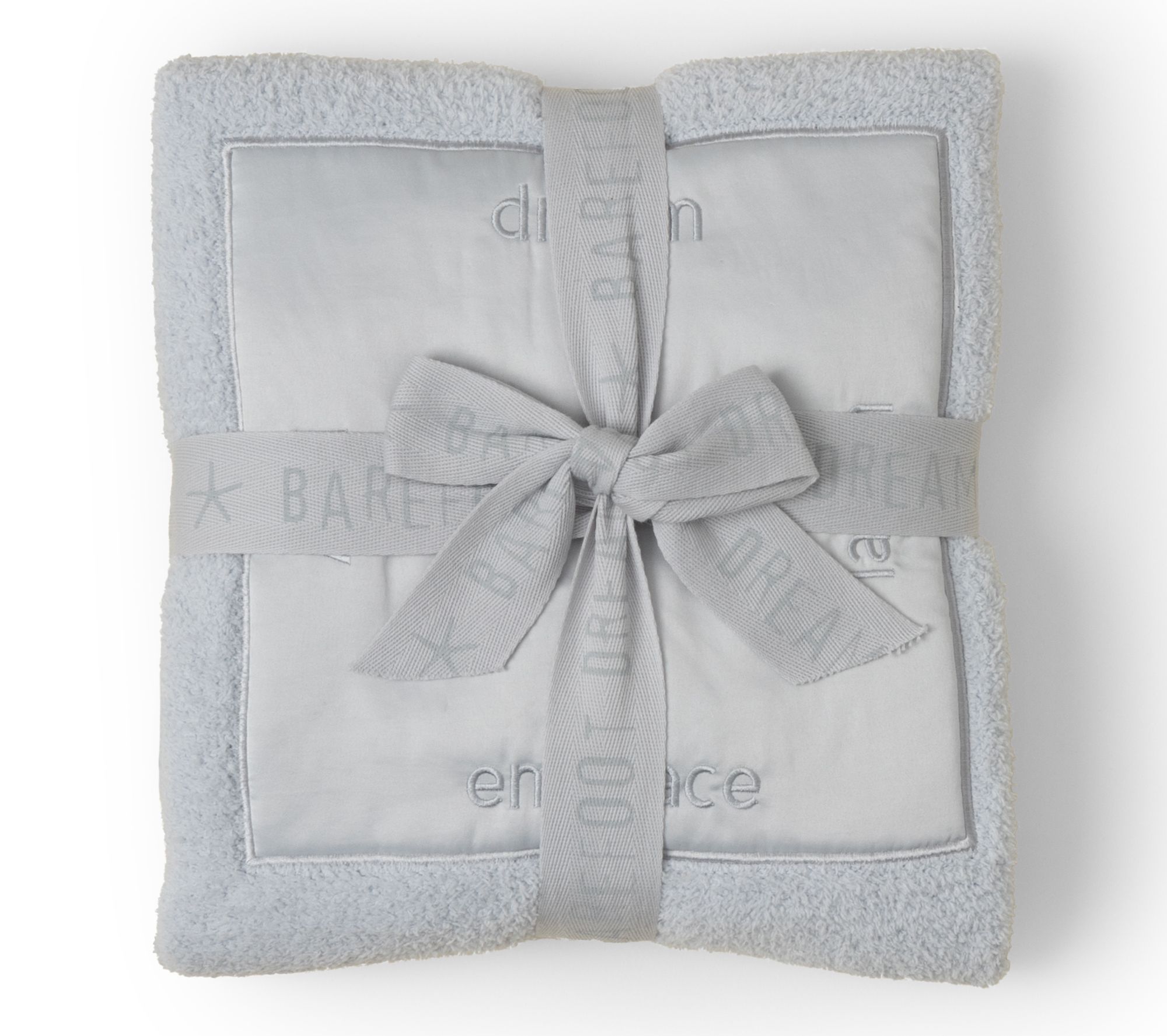 Barefoot Dreams Cozy Chic Satin Trim Receiving Blanket