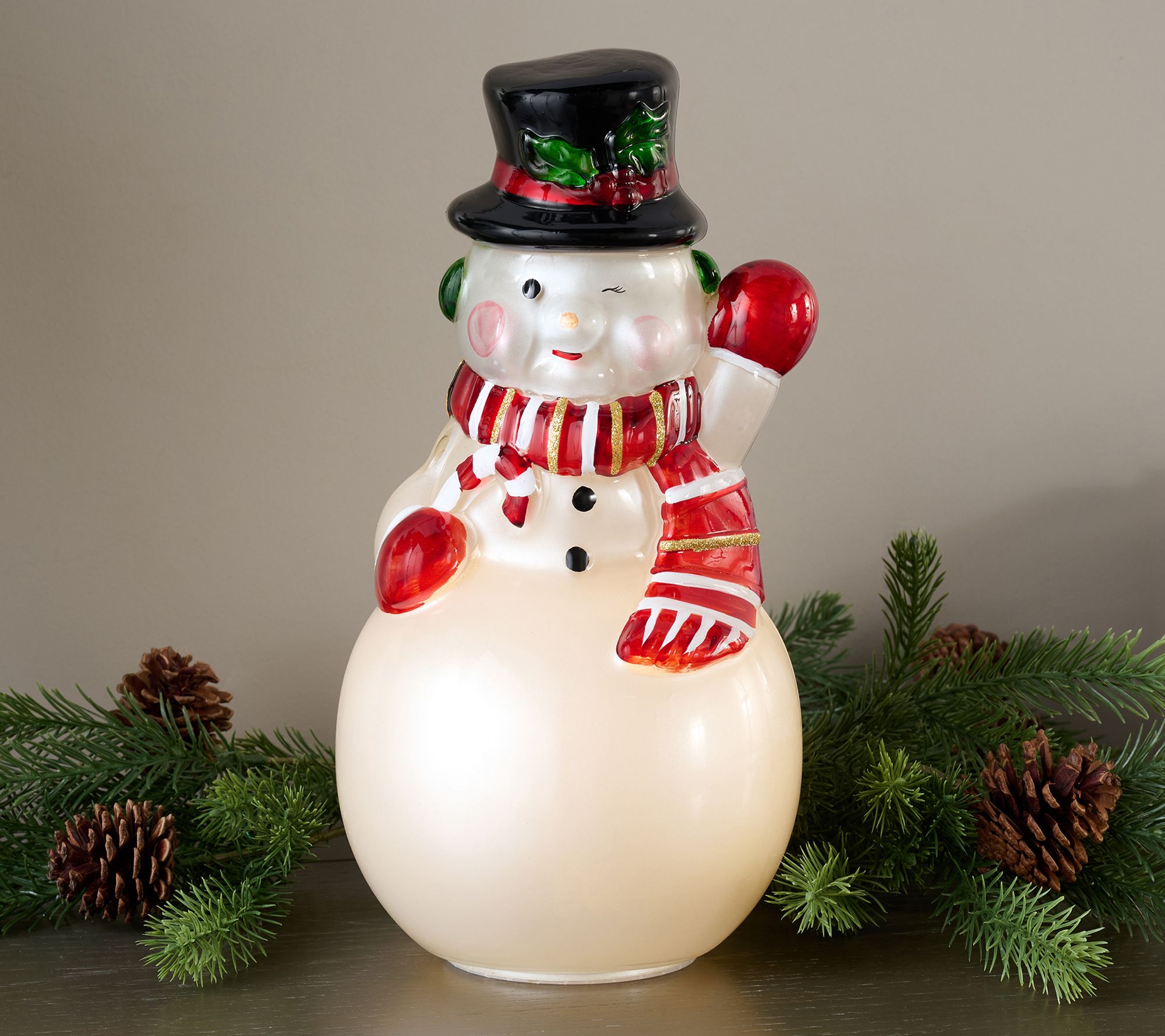 Mr. Christmas 12" Illuminated Holiday Figurine