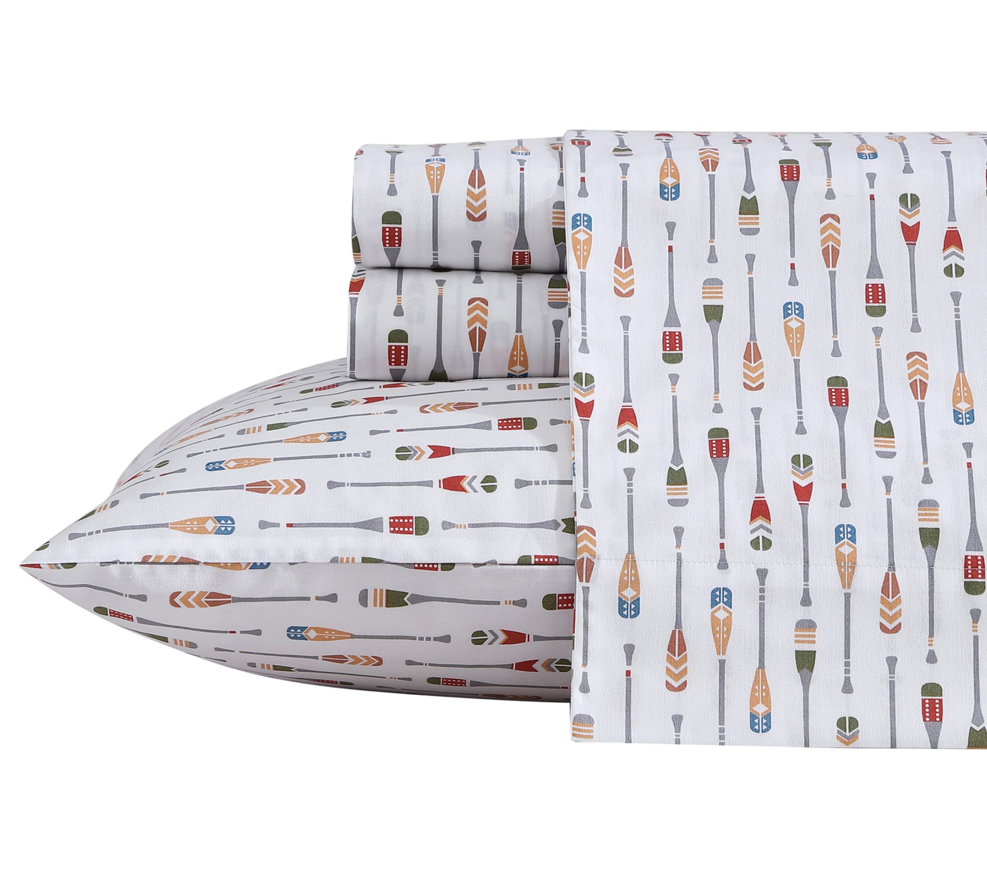 Eddie Bauer Canoe Lake Paddle Queen Sheet Set