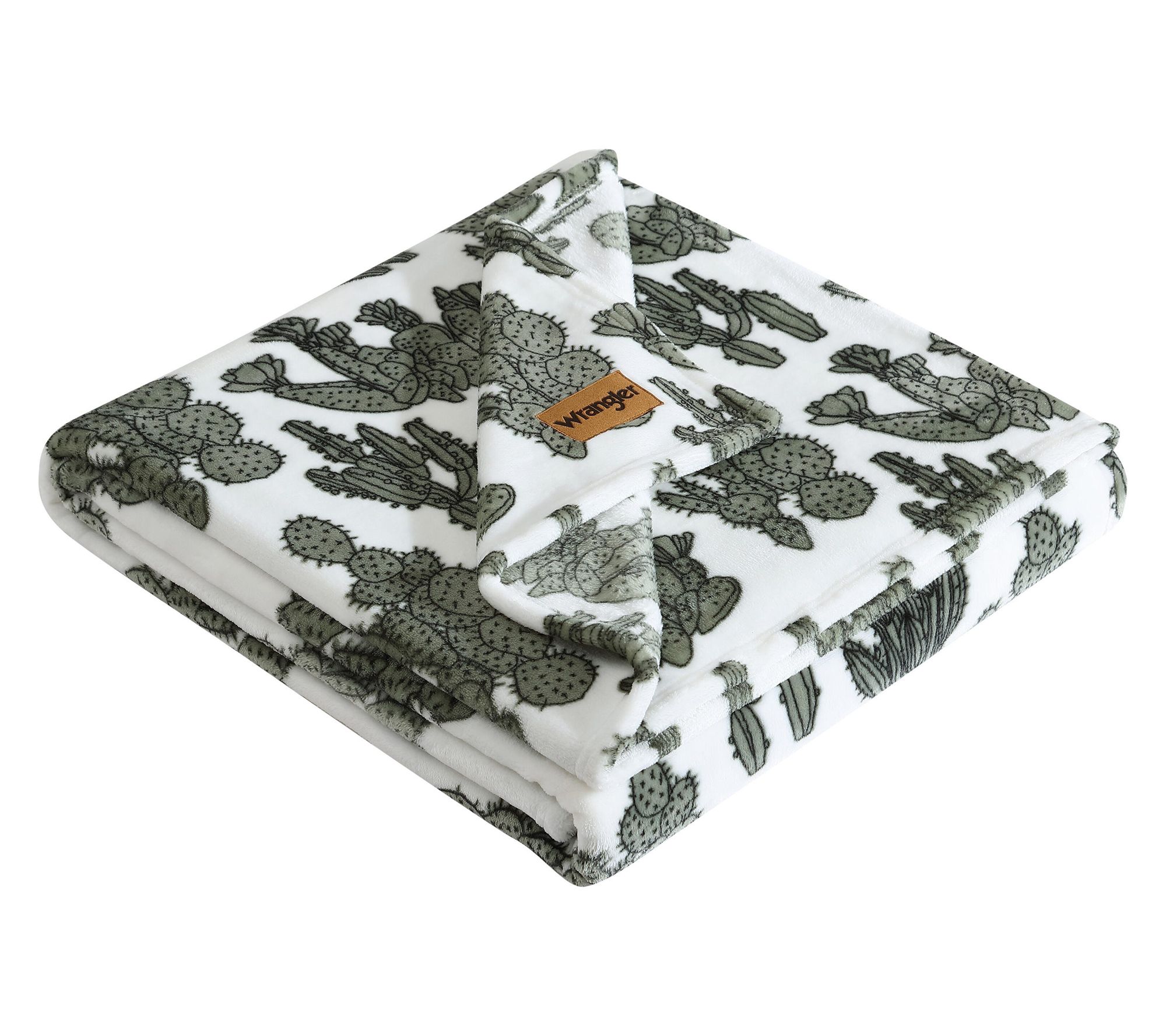 Wrangler Cactus Garden Ultra Plush Fleece 50"x70" Throw