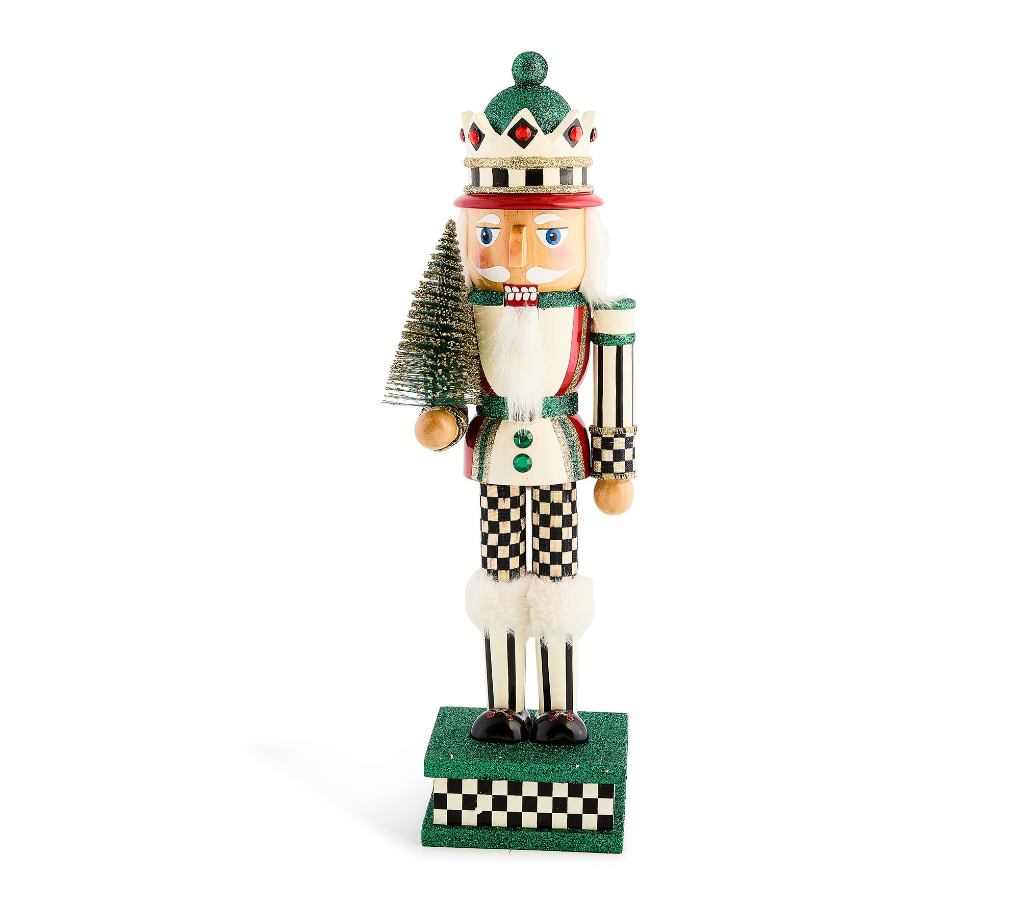 MacKenzie- Childs Sisal Tree Nutcracker
