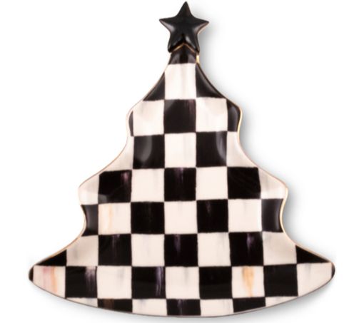 MacKenzie- Childs Ceramic Tree Trinket Dish