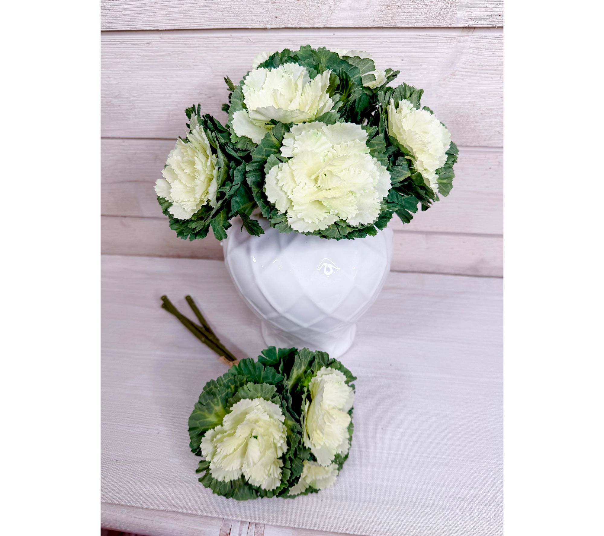 "As Is" Simply Stunning Set of 3 Cabbage Stems by Janine Graff