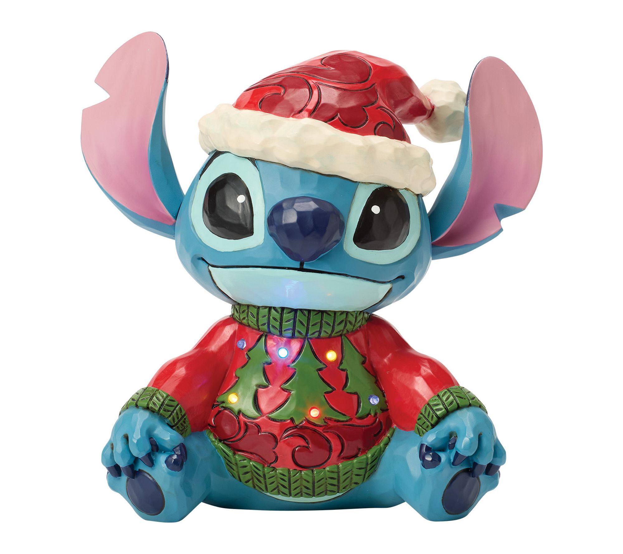 Jim Shore Disney Traditions Stitch LED Sweater