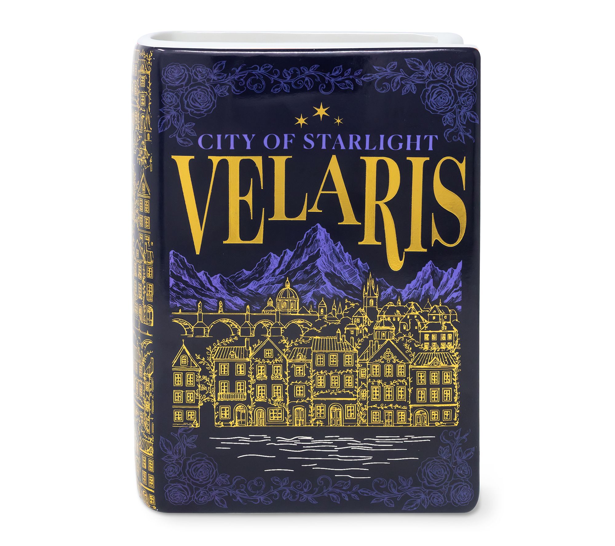 Sarah J. Maas Large Book Vase, Night Court - Velaris