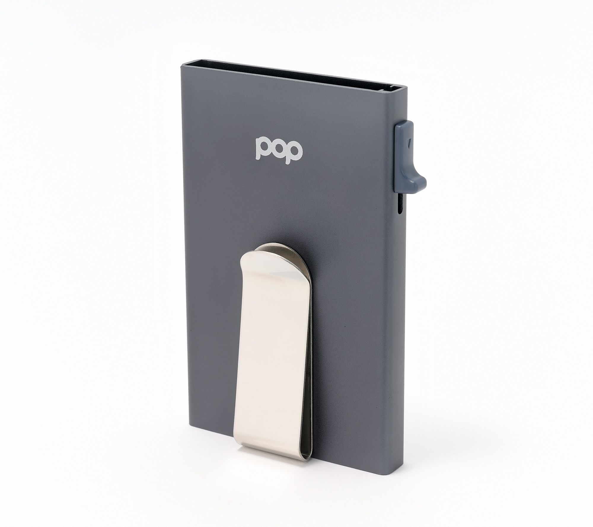 Pop Sonic Aluminum Pop-Up Wallet with RFID Protection & Magnetic Acc.