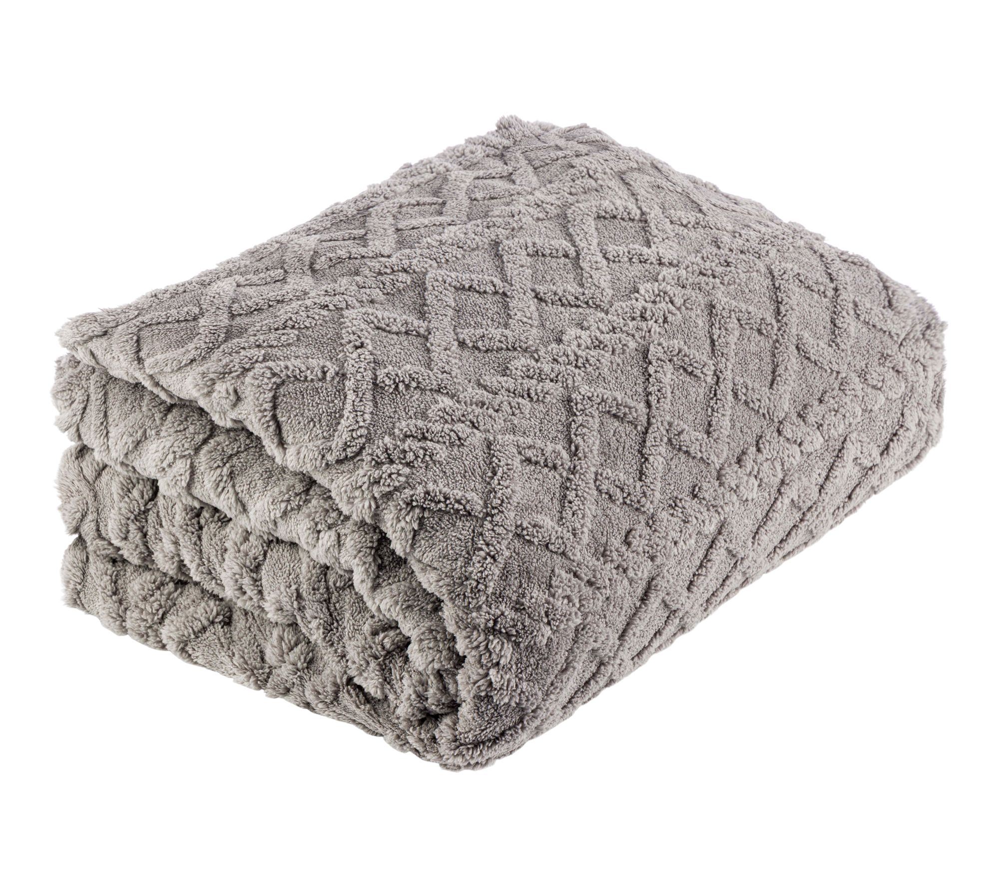 Lavish Home Sherpa Fleece Throw 50x60 Blanket
