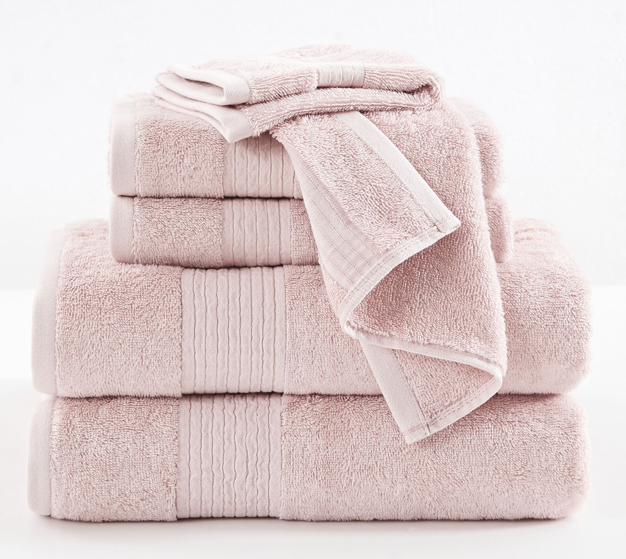Brooklyn Loom Cotton TENCEL 6 Piece Towel Set