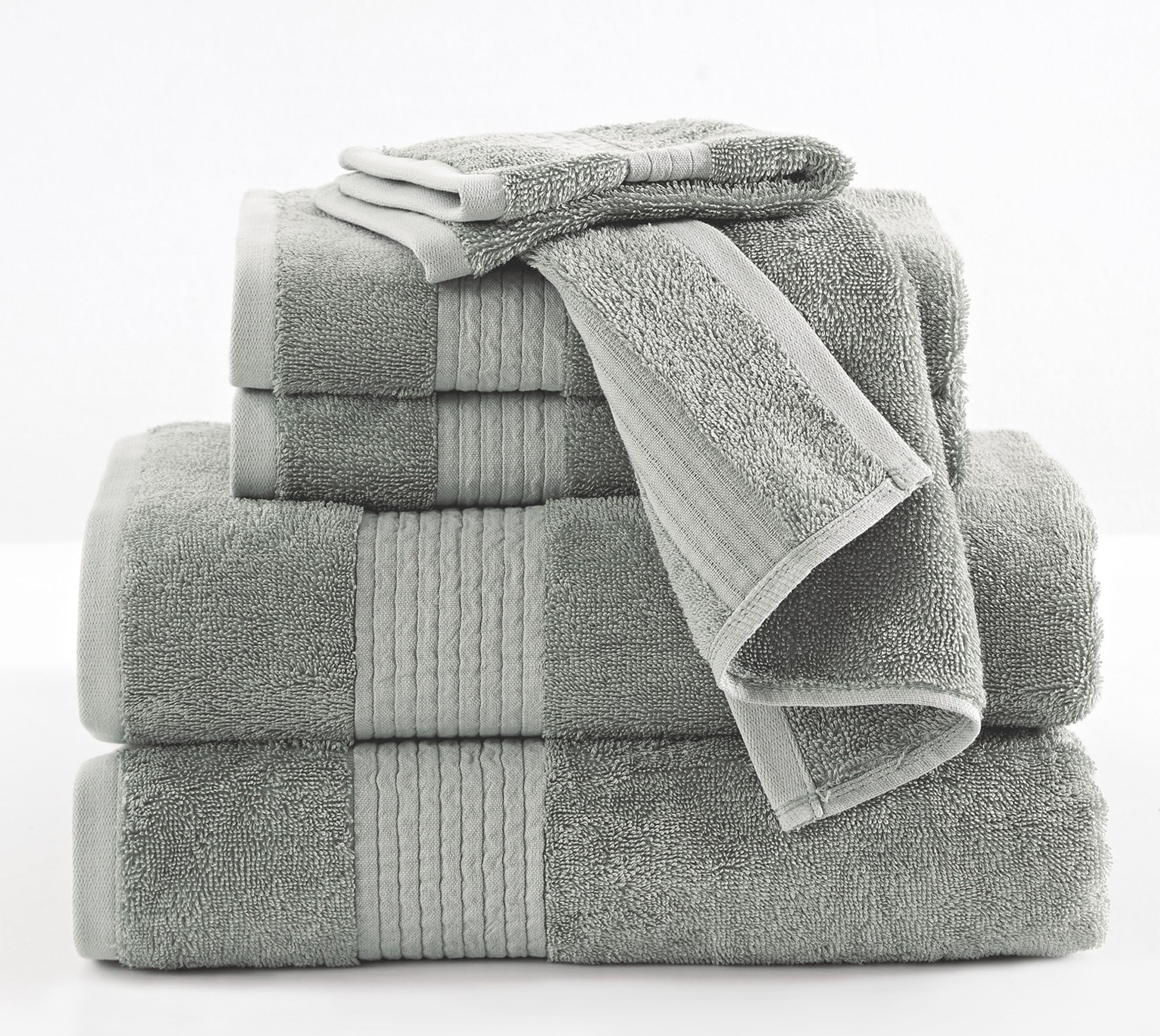 Brooklyn Loom Cotton TENCEL 6 Piece Towel Set