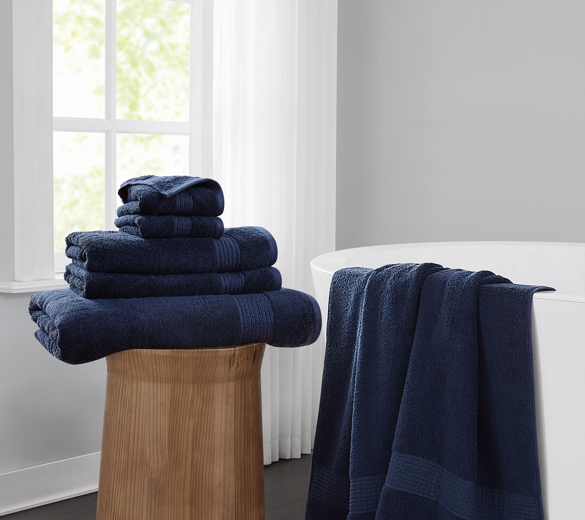 Brooklyn Loom Cotton TENCEL 6 Piece Towel Set