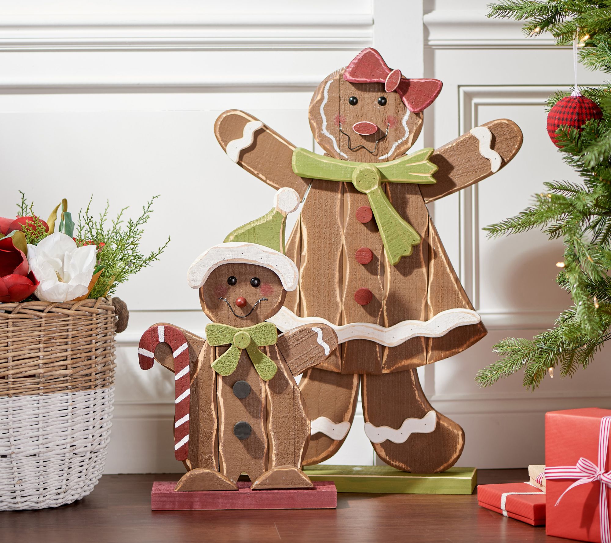 Cookies for Santa Resin Gingerbread Man & Mug Figurine