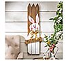 35.8"H Wood Easter Bunny Welcome Sign Wall Signby Gerson Co, 1 of 1