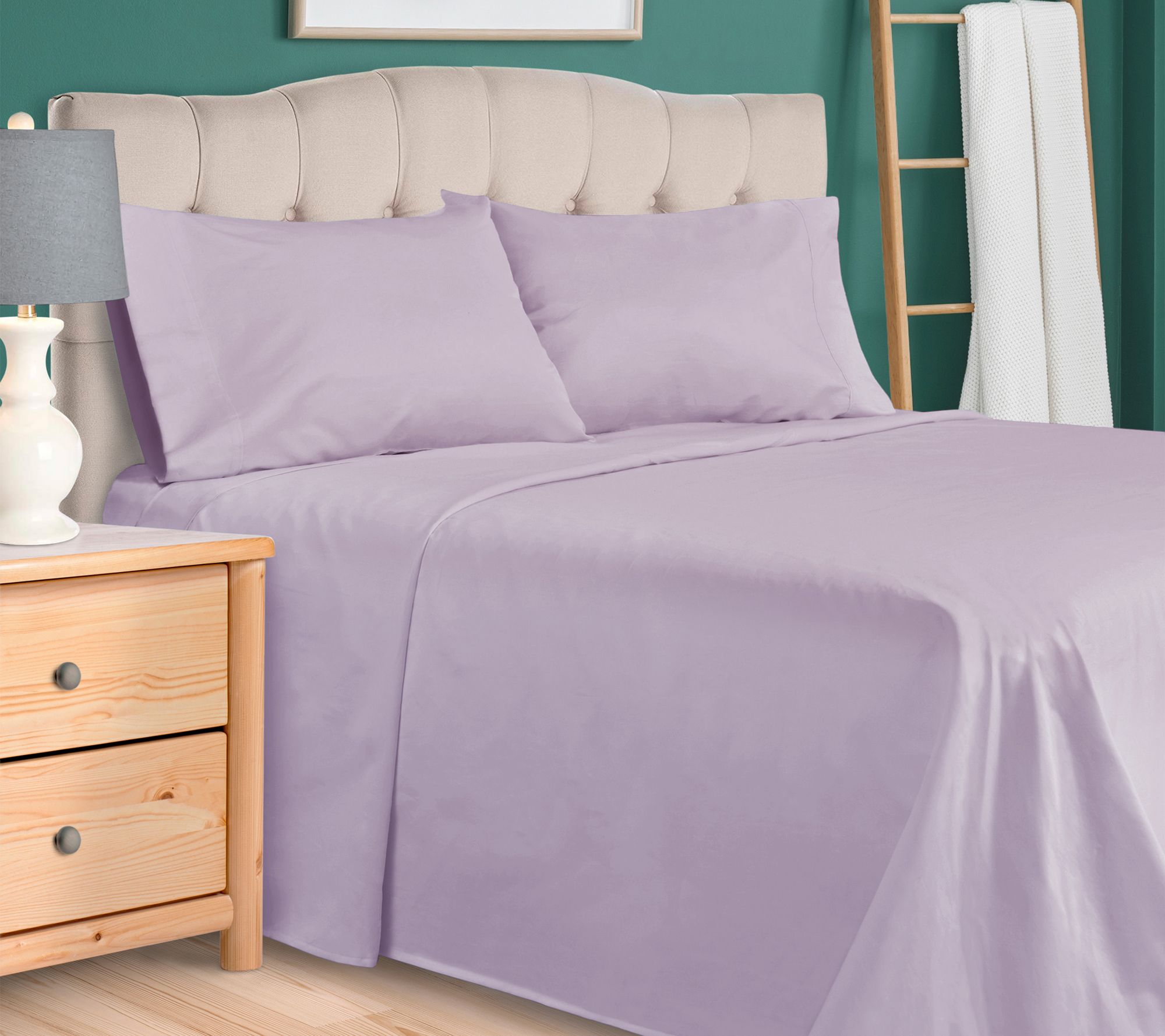 Superior 300 TC Egyptian Cotton Deep Pocket She ets Set, Queen